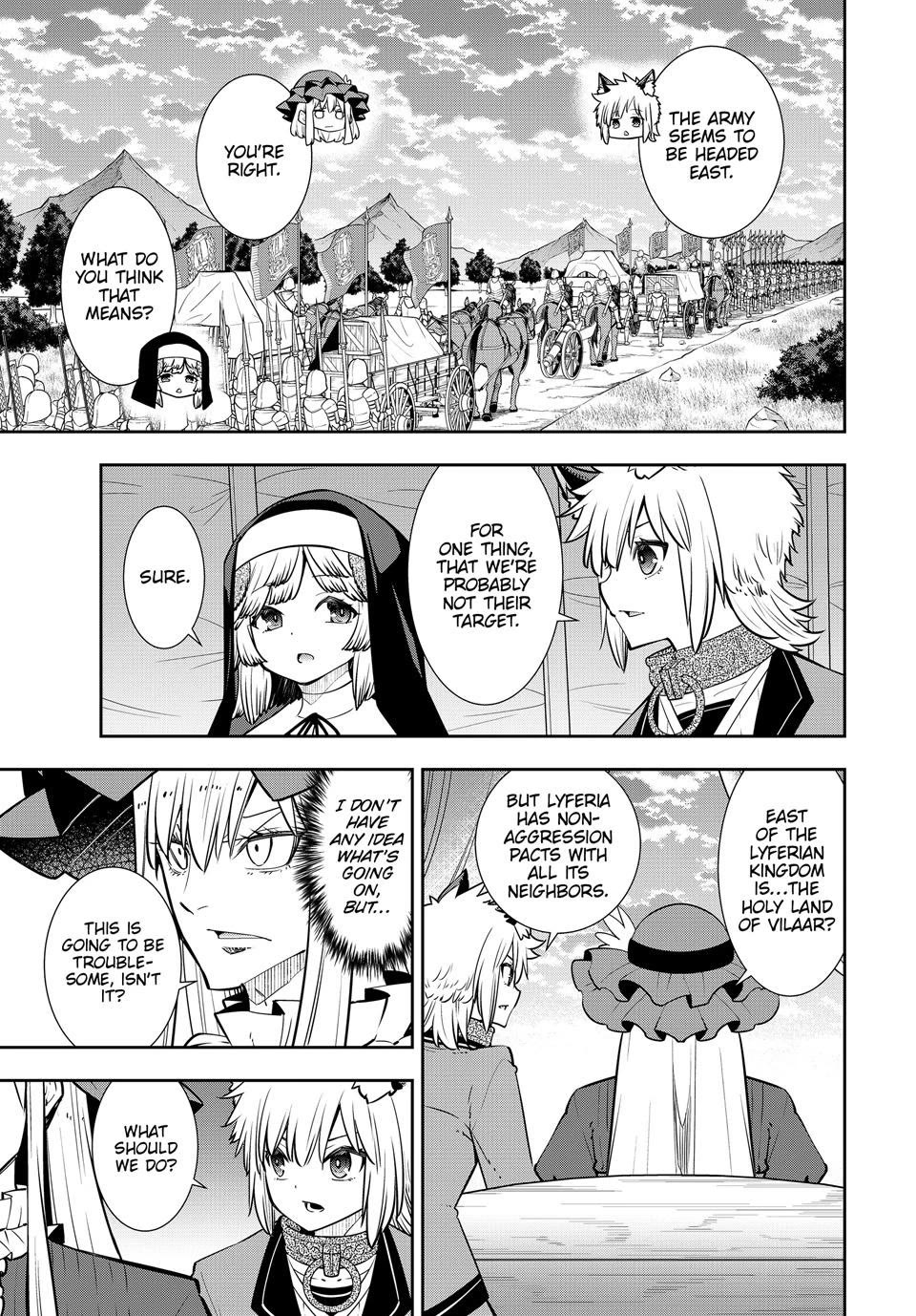 Isekai Maou to Shoukan Shoujo Dorei Majutsu chapter 132 page 21