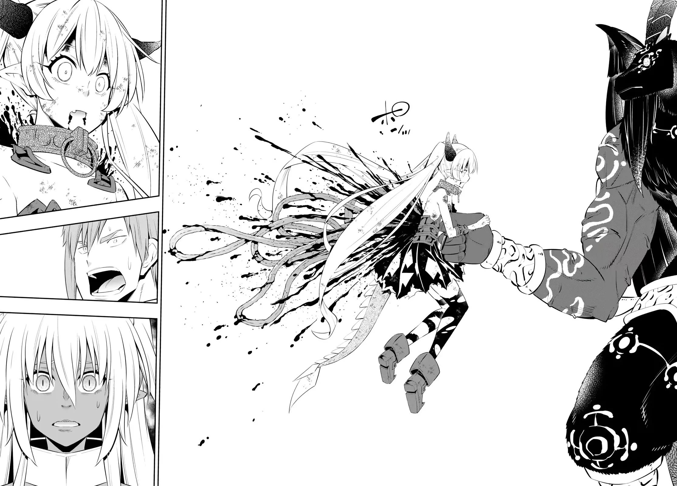 Isekai Maou to Shoukan Shoujo Dorei Majutsu chapter 99 page 48