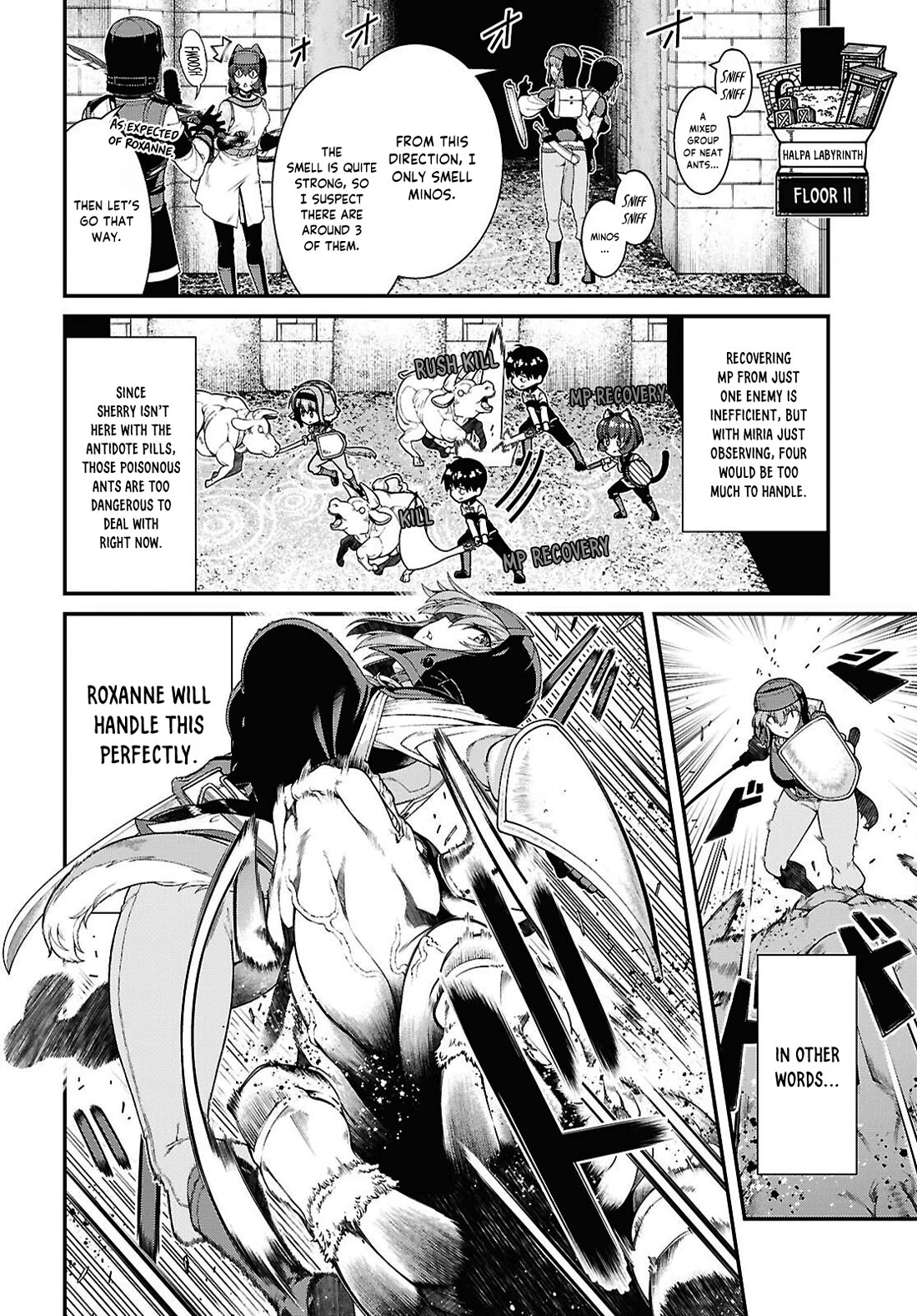 Isekai Meikyuu de Harem o chapter 105 page 11