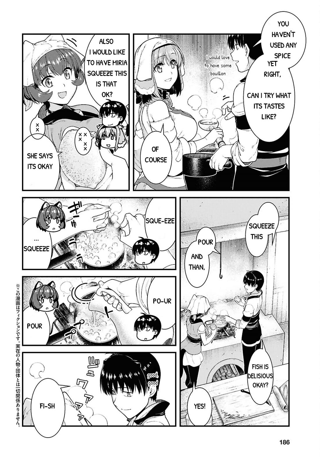 Isekai Meikyuu de Harem o chapter 106 page 3