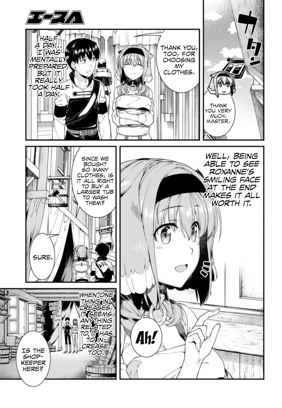 Isekai Meikyuu de Harem o chapter 28 page 3