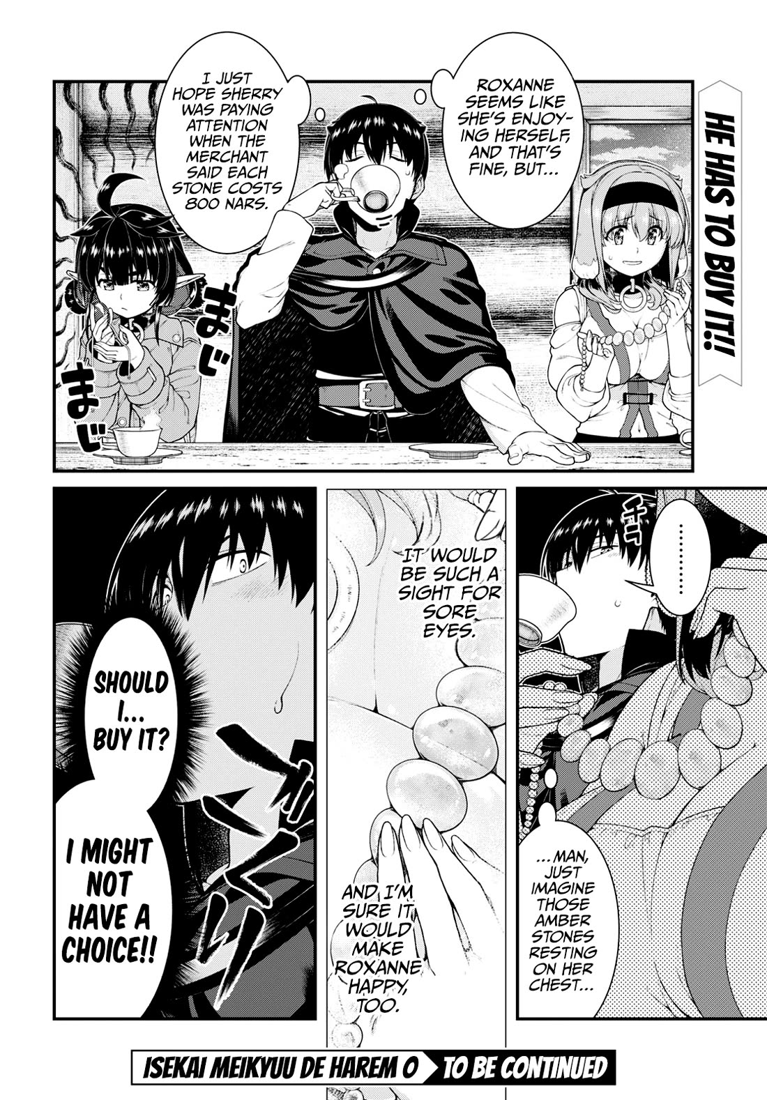 Isekai Meikyuu de Harem o chapter 82 page 16