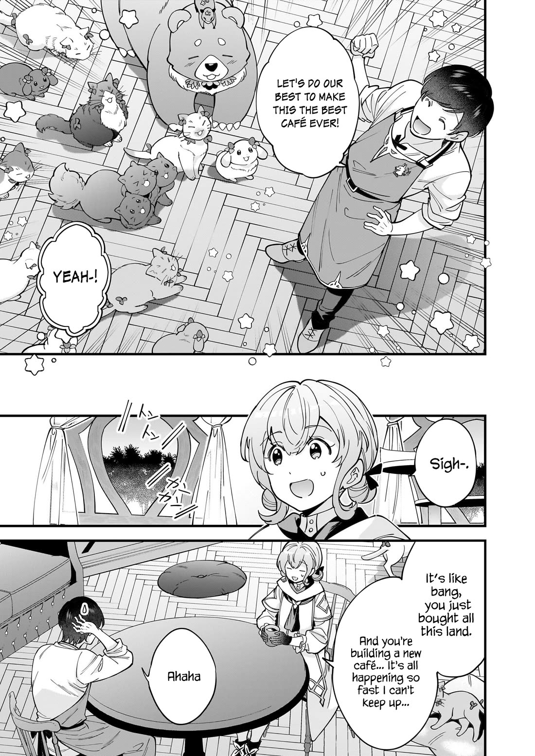 Isekai Mofumofu Cafe chapter 30 page 14