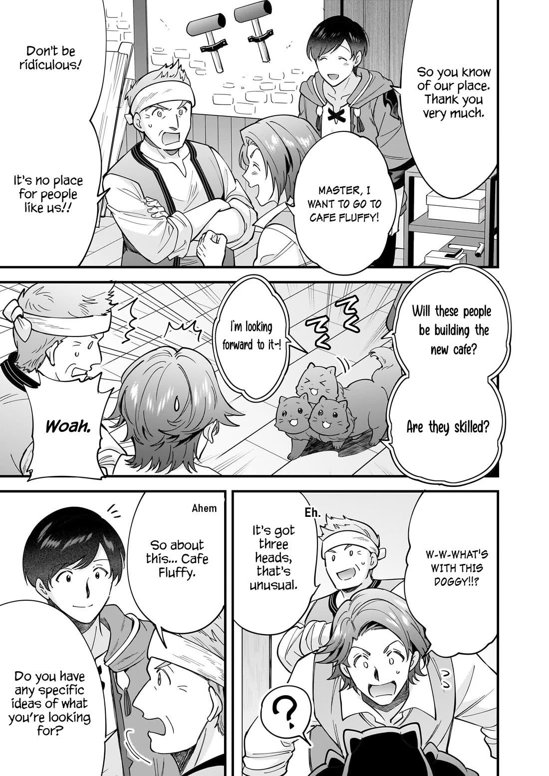 Isekai Mofumofu Cafe chapter 30 page 4