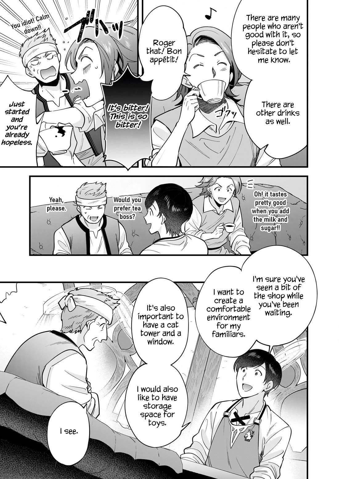 Isekai Mofumofu Cafe chapter 30 page 8