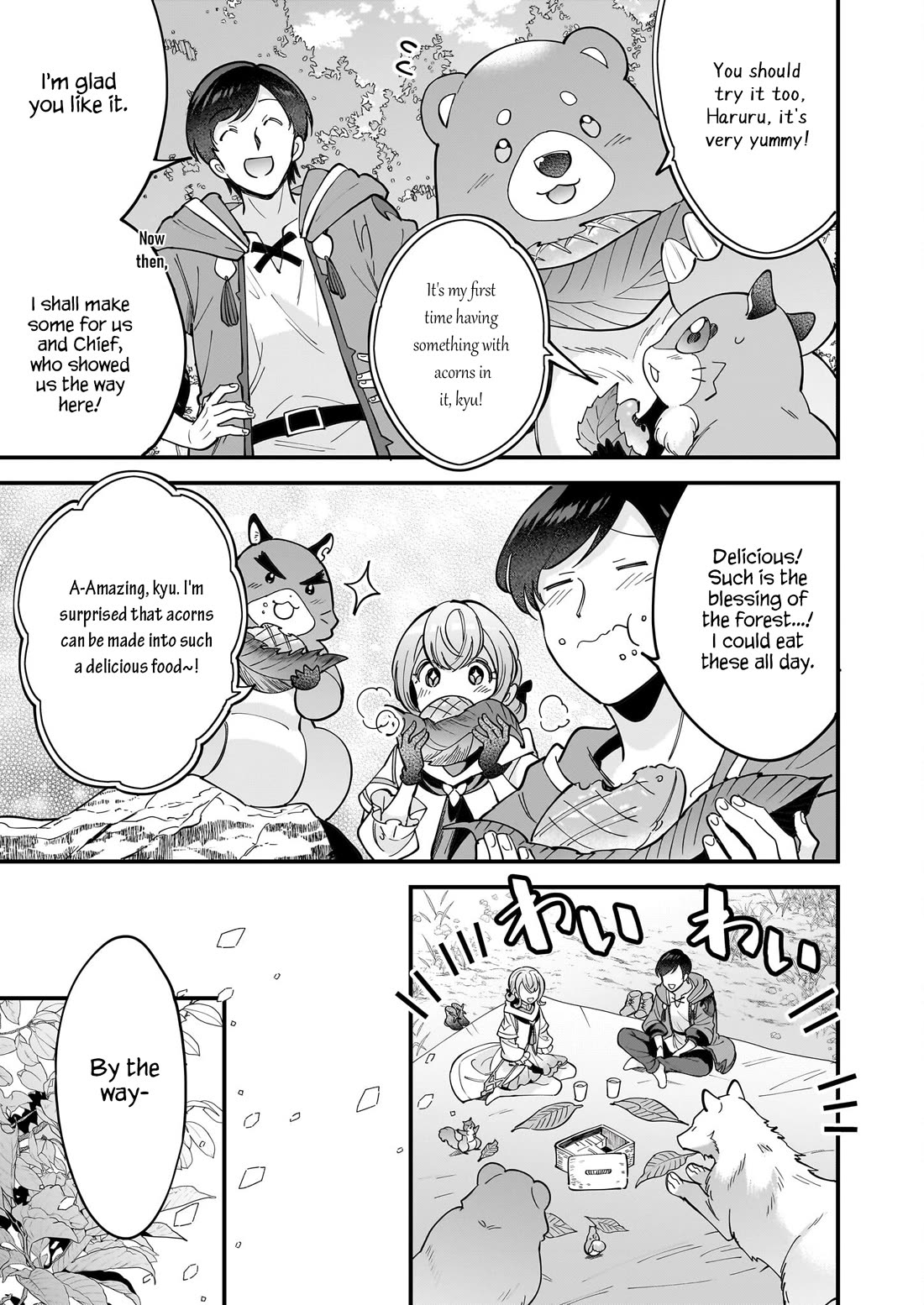 Isekai Mofumofu Cafe chapter 31 page 28