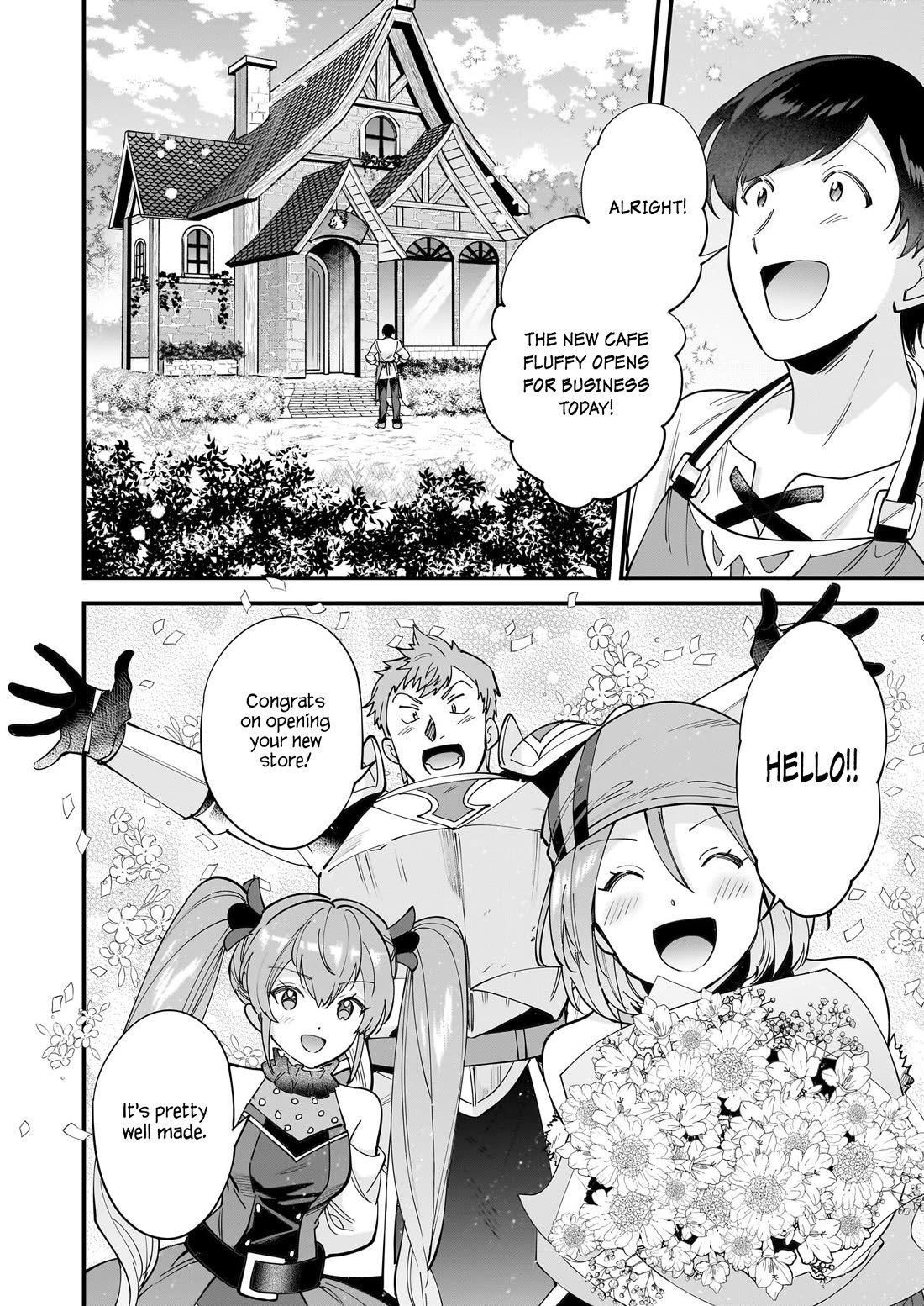 Isekai Mofumofu Cafe chapter 32 page 15