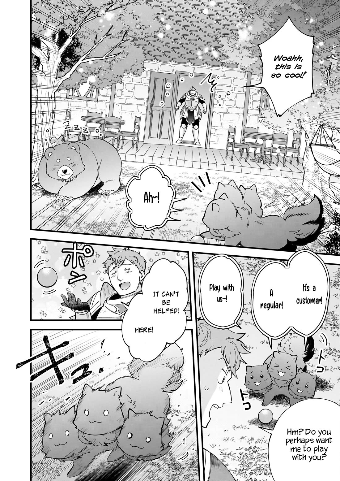 Isekai Mofumofu Cafe chapter 32 page 17