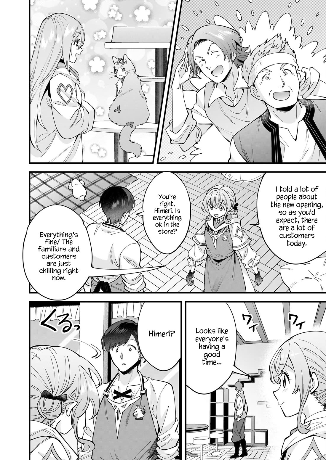 Isekai Mofumofu Cafe chapter 32 page 21