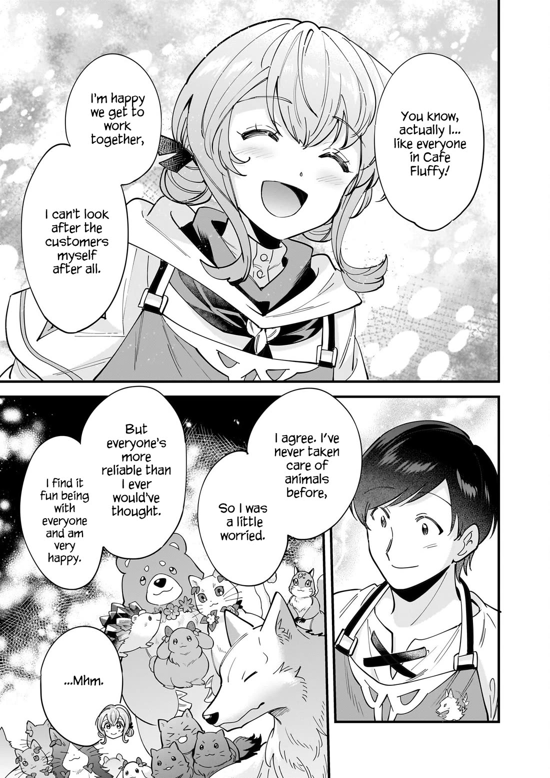 Isekai Mofumofu Cafe chapter 32 page 22