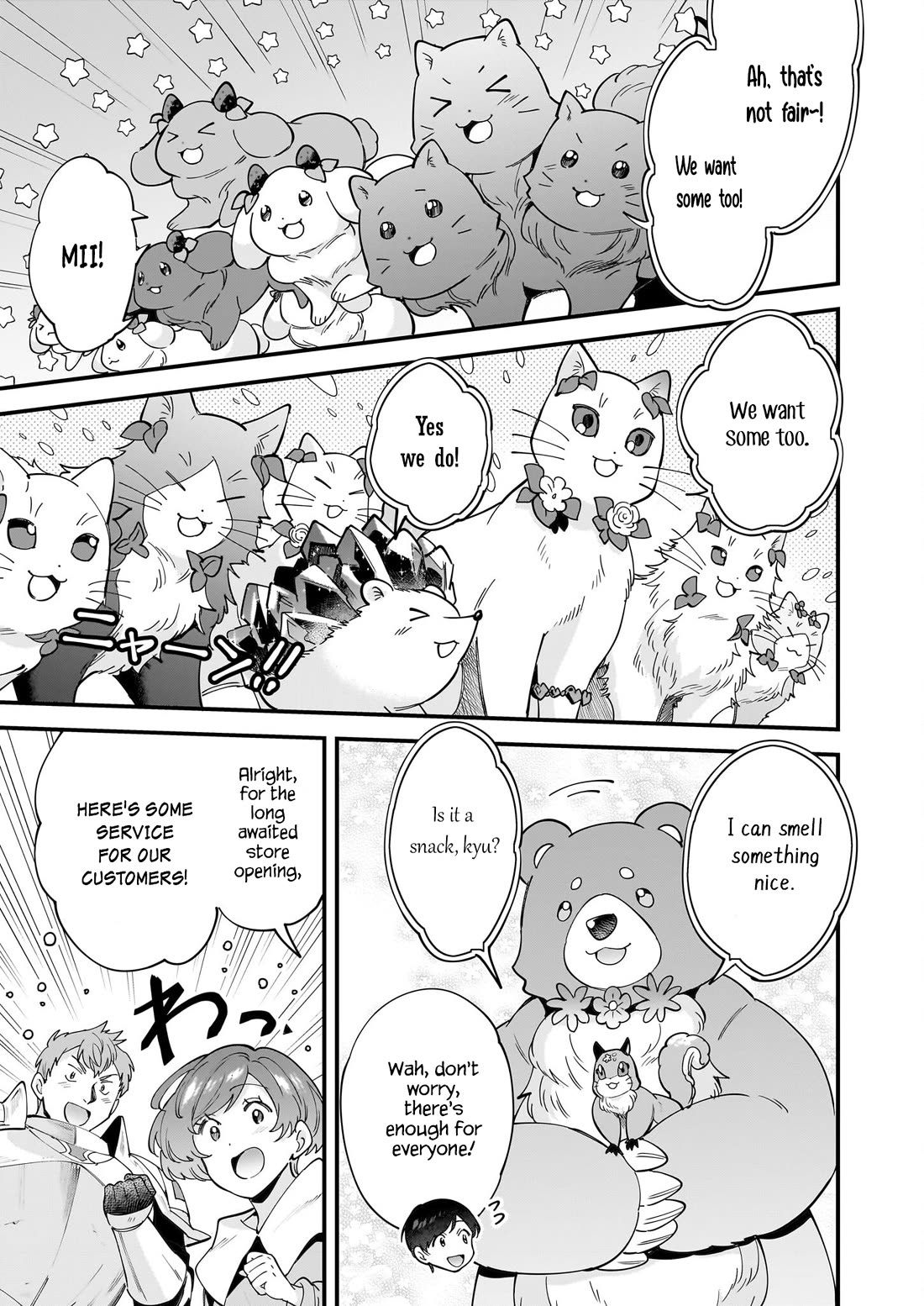 Isekai Mofumofu Cafe chapter 32 page 28