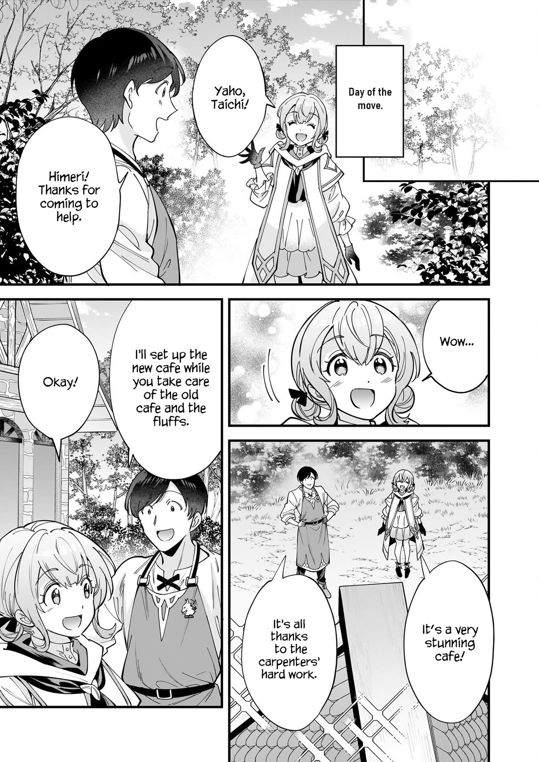 Isekai Mofumofu Cafe chapter 32 page 8