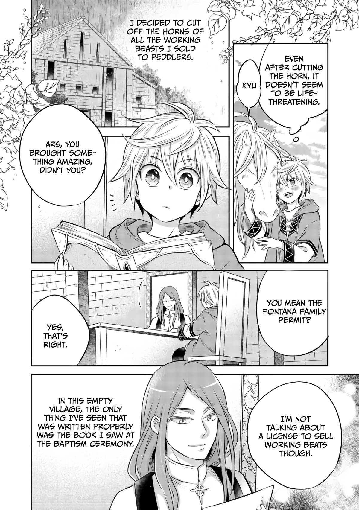 Isekai no Binbou Nouka ni Tensei Shita Node, Renga wo Tsukutte Shiro wo Tateru Koto ni Shimashita chapter 7.1 page 9