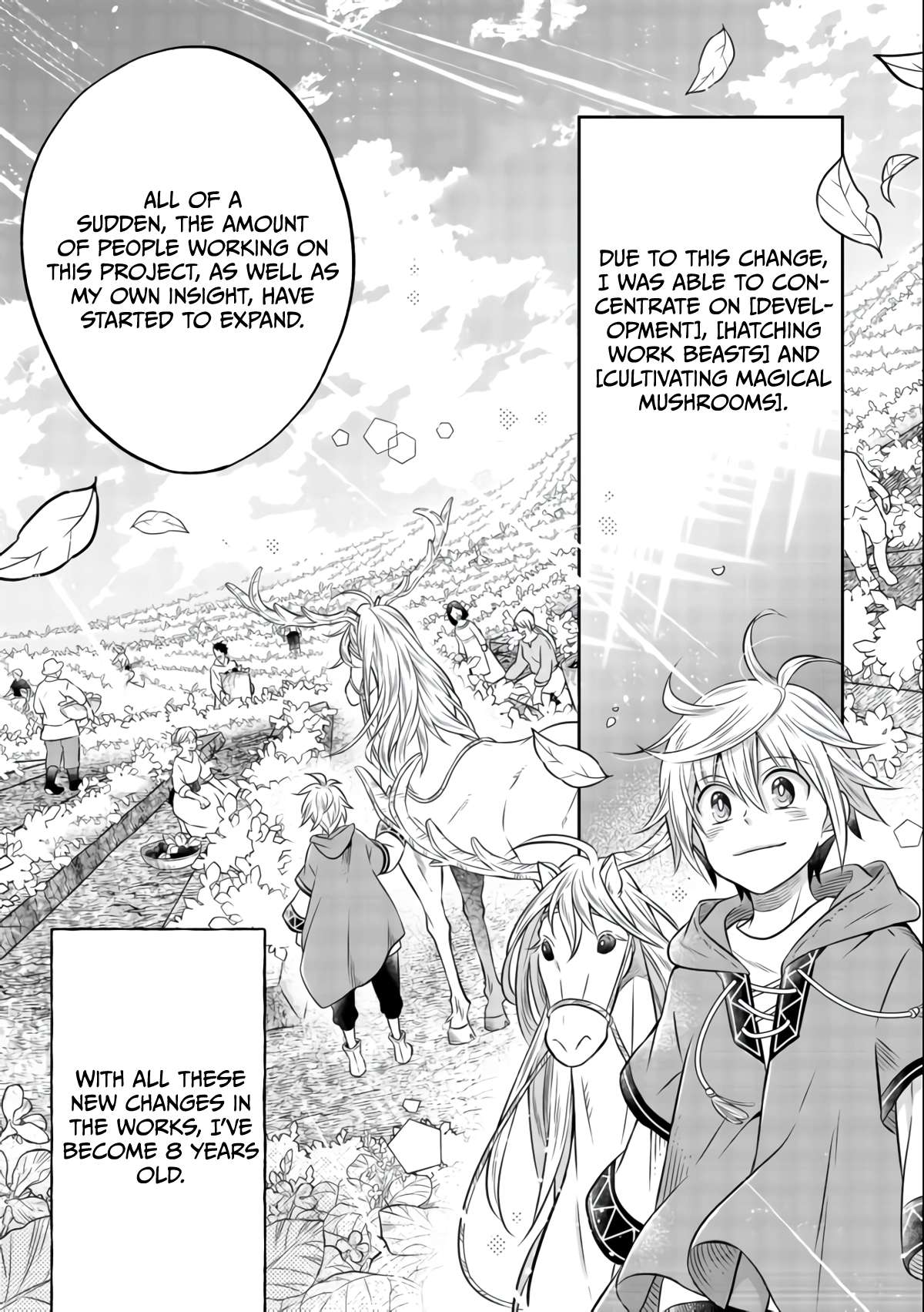 Isekai no Binbou Nouka ni Tensei Shita Node, Renga wo Tsukutte Shiro wo Tateru Koto ni Shimashita chapter 8.1 page 8
