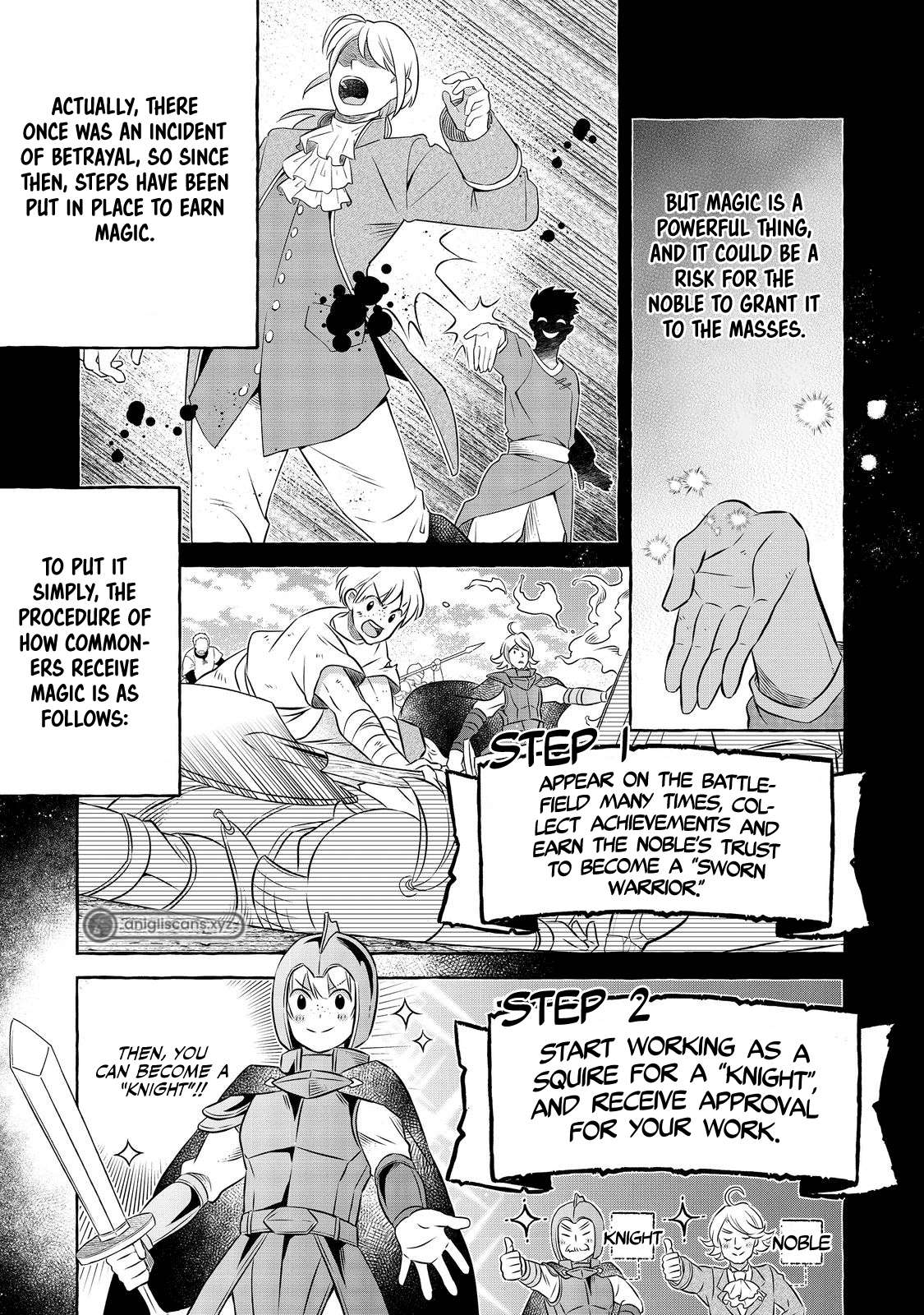 Isekai no Binbou Nouka ni Tensei Shita Node, Renga wo Tsukutte Shiro wo Tateru Koto ni Shimashita chapter 14.1 page 6