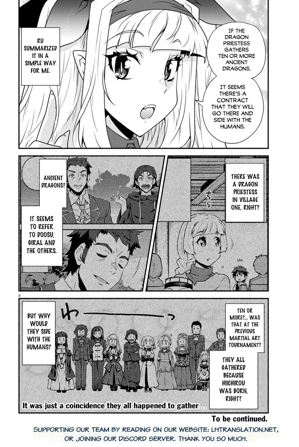 Isekai Nonbiri Nouka chapter 308 page 9