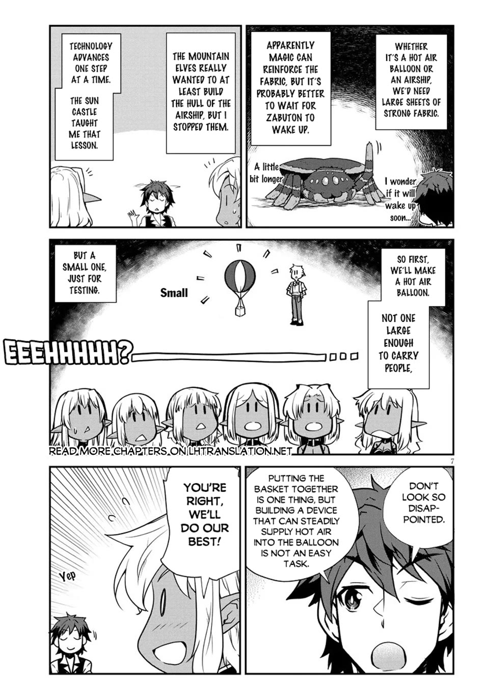 Isekai Nonbiri Nouka chapter 320 page 8