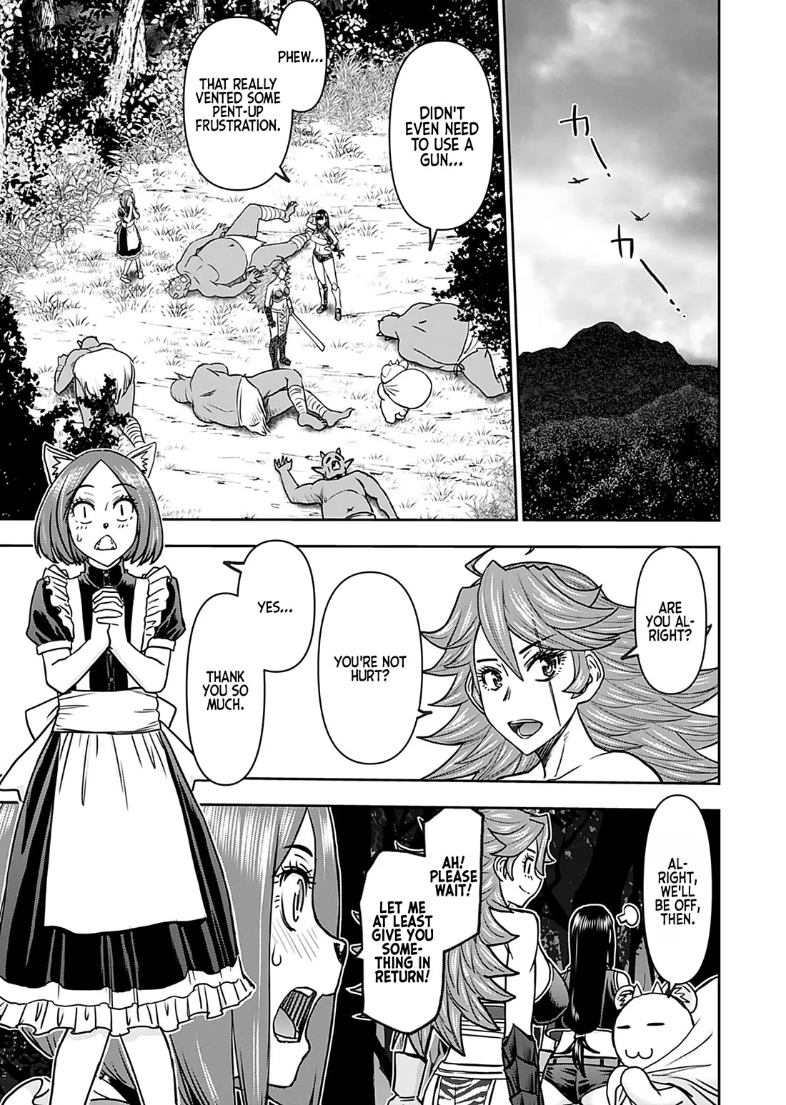 Isekai Sniper Is the Female Warrior's Mofumofu Pet chapter 32 page 10