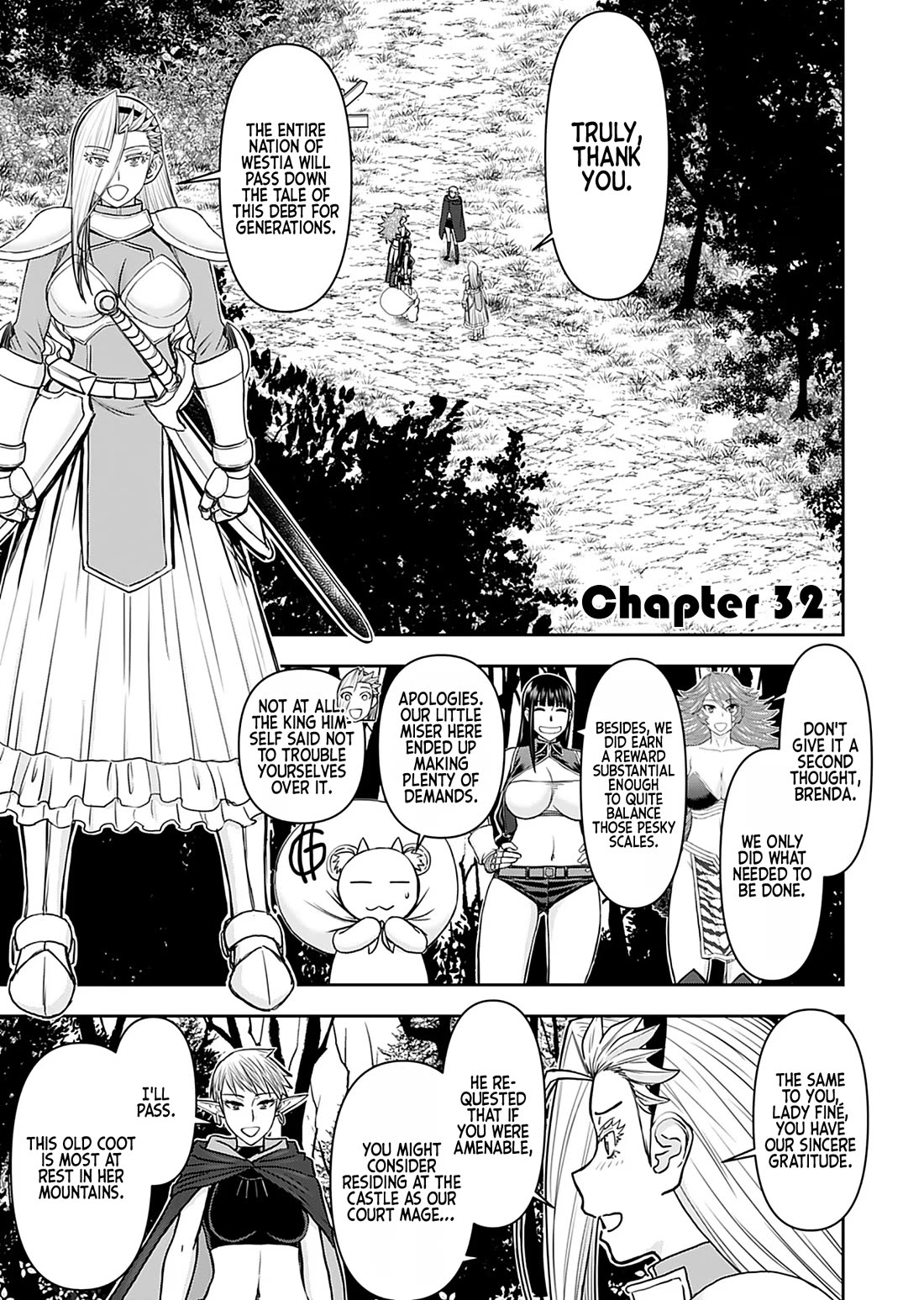 Isekai Sniper Is the Female Warrior's Mofumofu Pet chapter 32 page 2