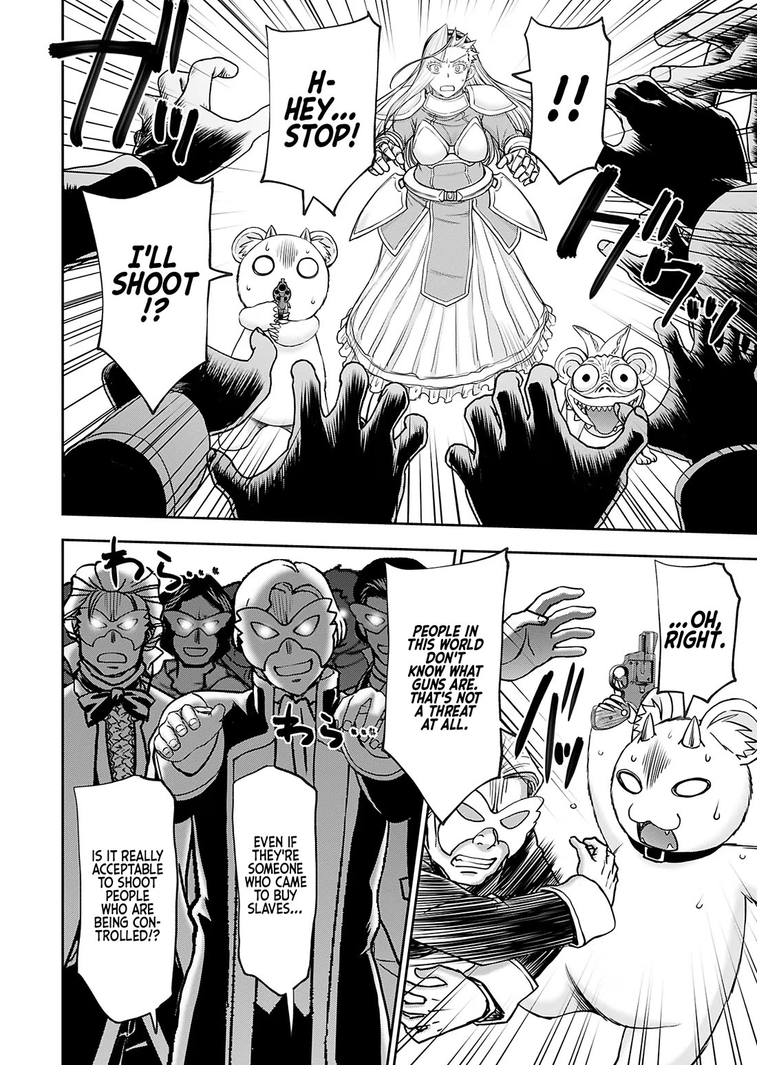 Isekai Sniper Is the Female Warrior's Mofumofu Pet chapter 34 page 22