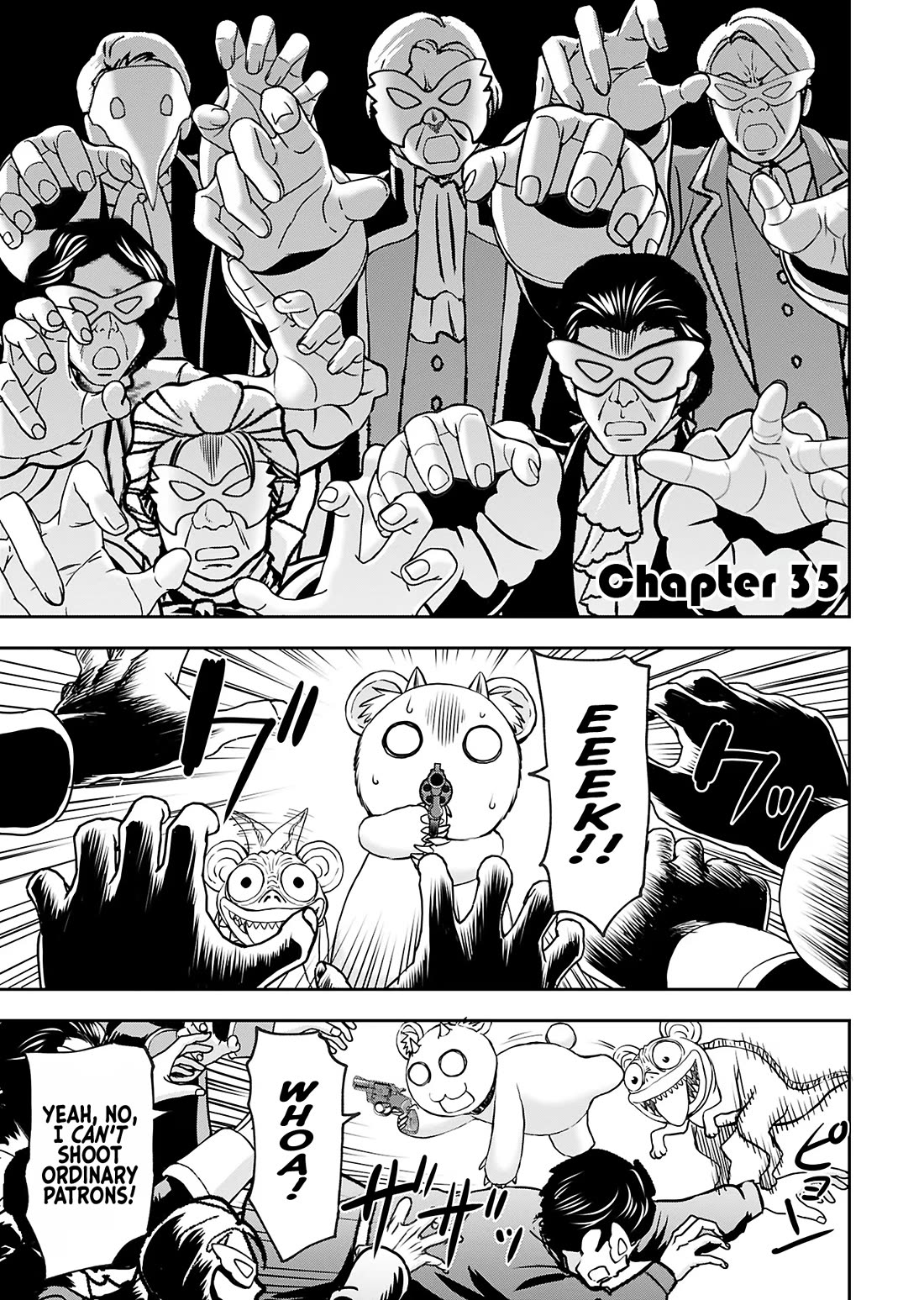 Isekai Sniper Is the Female Warrior's Mofumofu Pet chapter 35 page 2