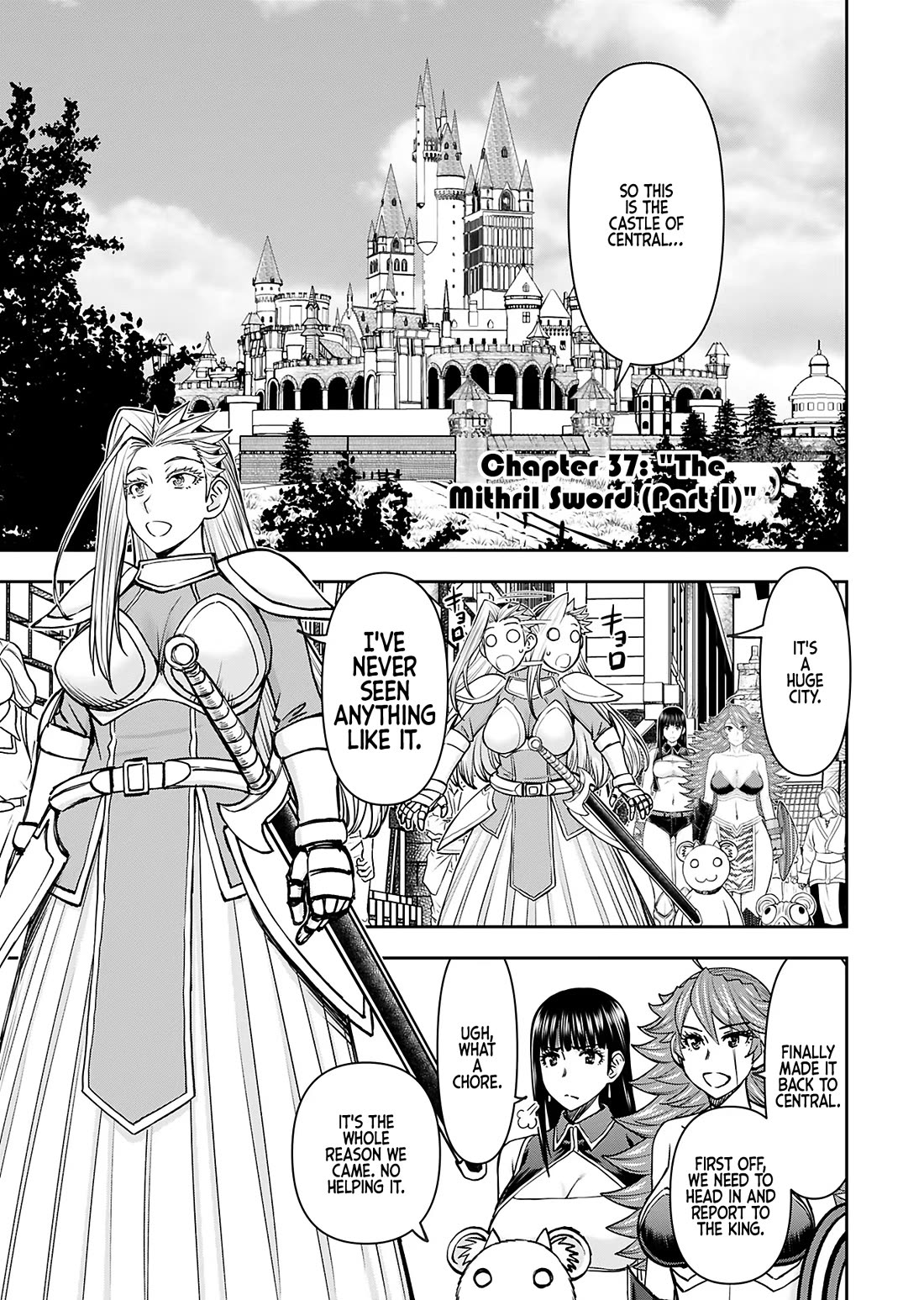 Isekai Sniper Is the Female Warrior's Mofumofu Pet chapter 37 page 2