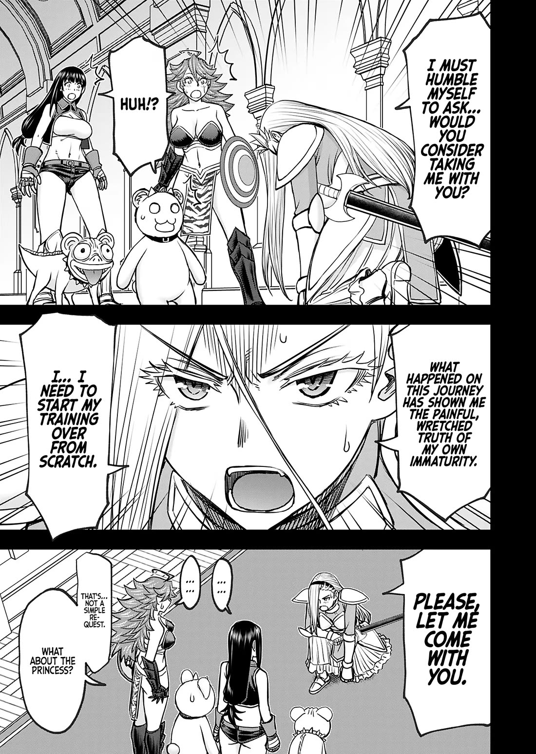 Isekai Sniper Is the Female Warrior's Mofumofu Pet chapter 37 page 4