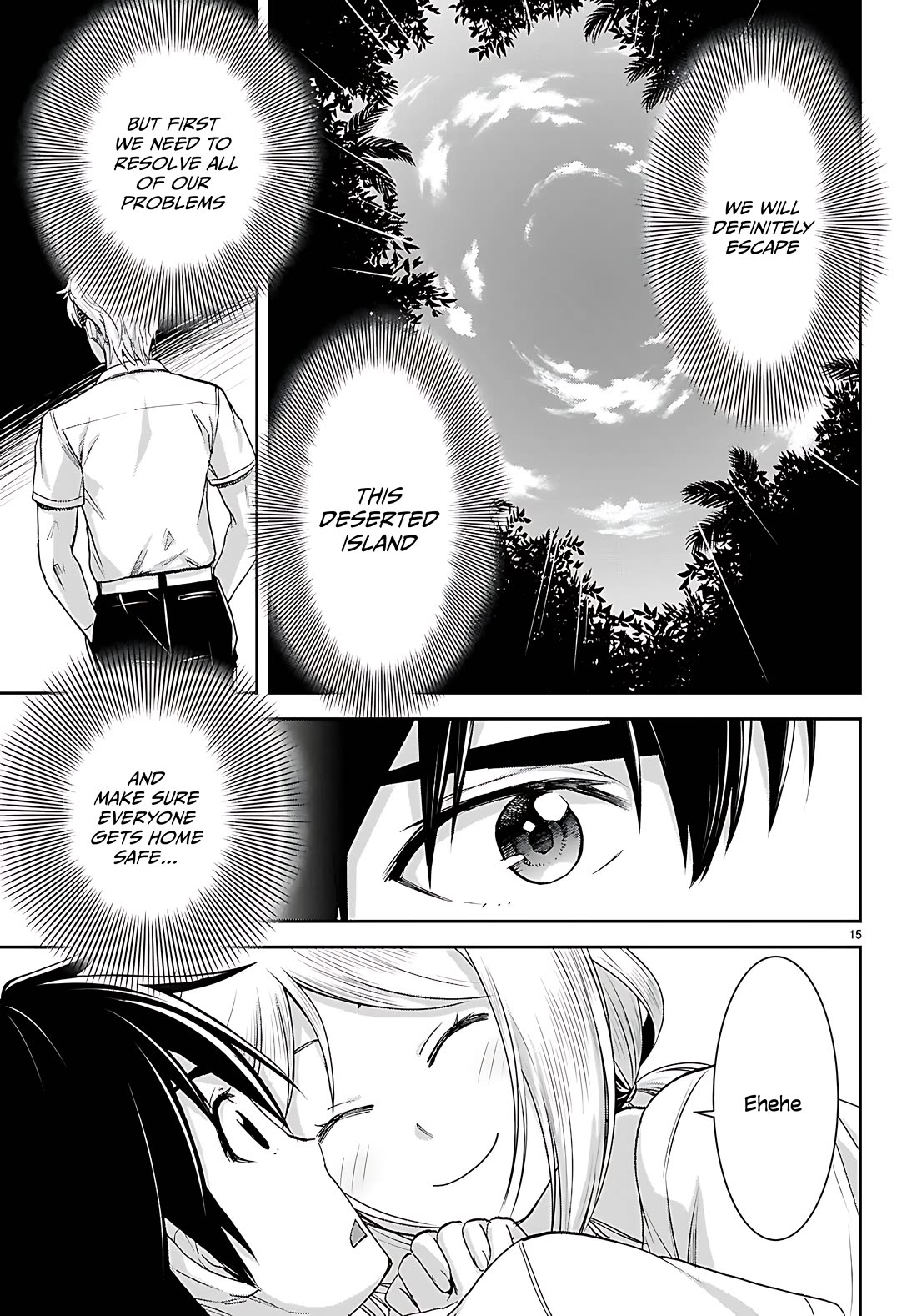 Isekai Yurutto Survival Seikatsu: Gakkou no Minna to Isekai no Mujintou ni Tenishitakedo Ore Dake Rakushou desu chapter 44 page 15