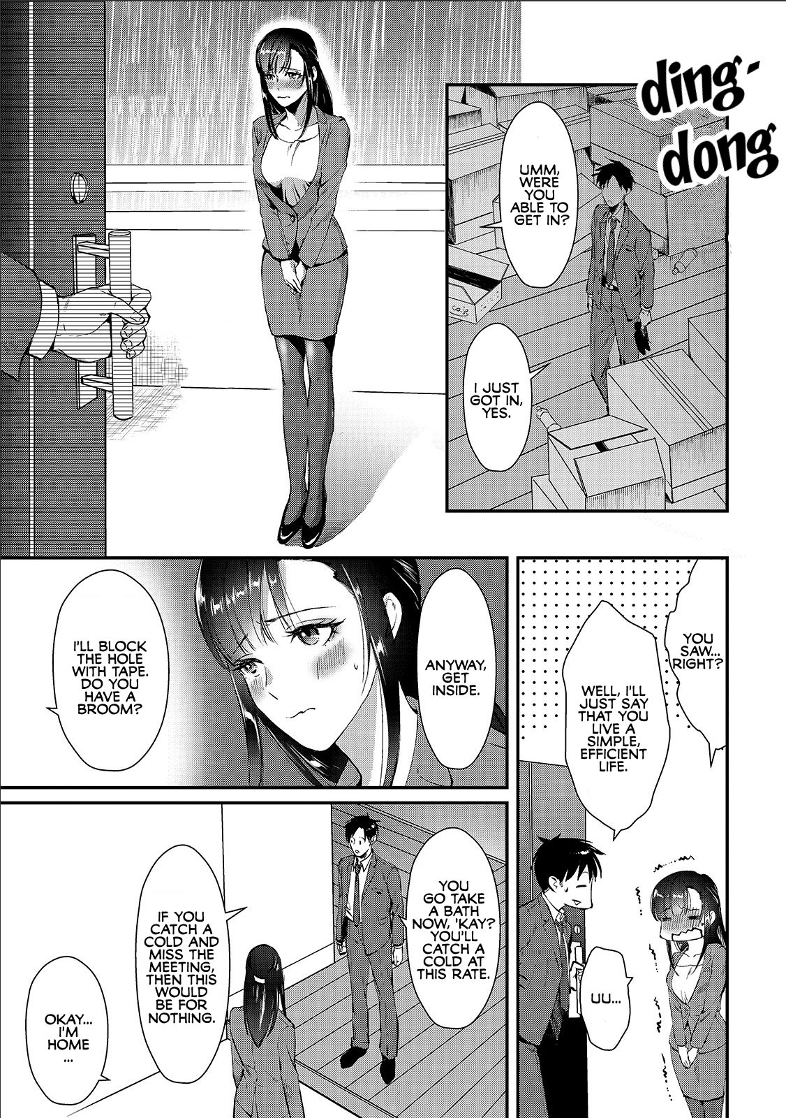 It's Fun Having a 300,000 Yen a Month Job Welcoming Home an Onee-san Who Doesn't Find Meaning in a Job That Pays Her 500,000 Yen a Month chapter 1 page 16