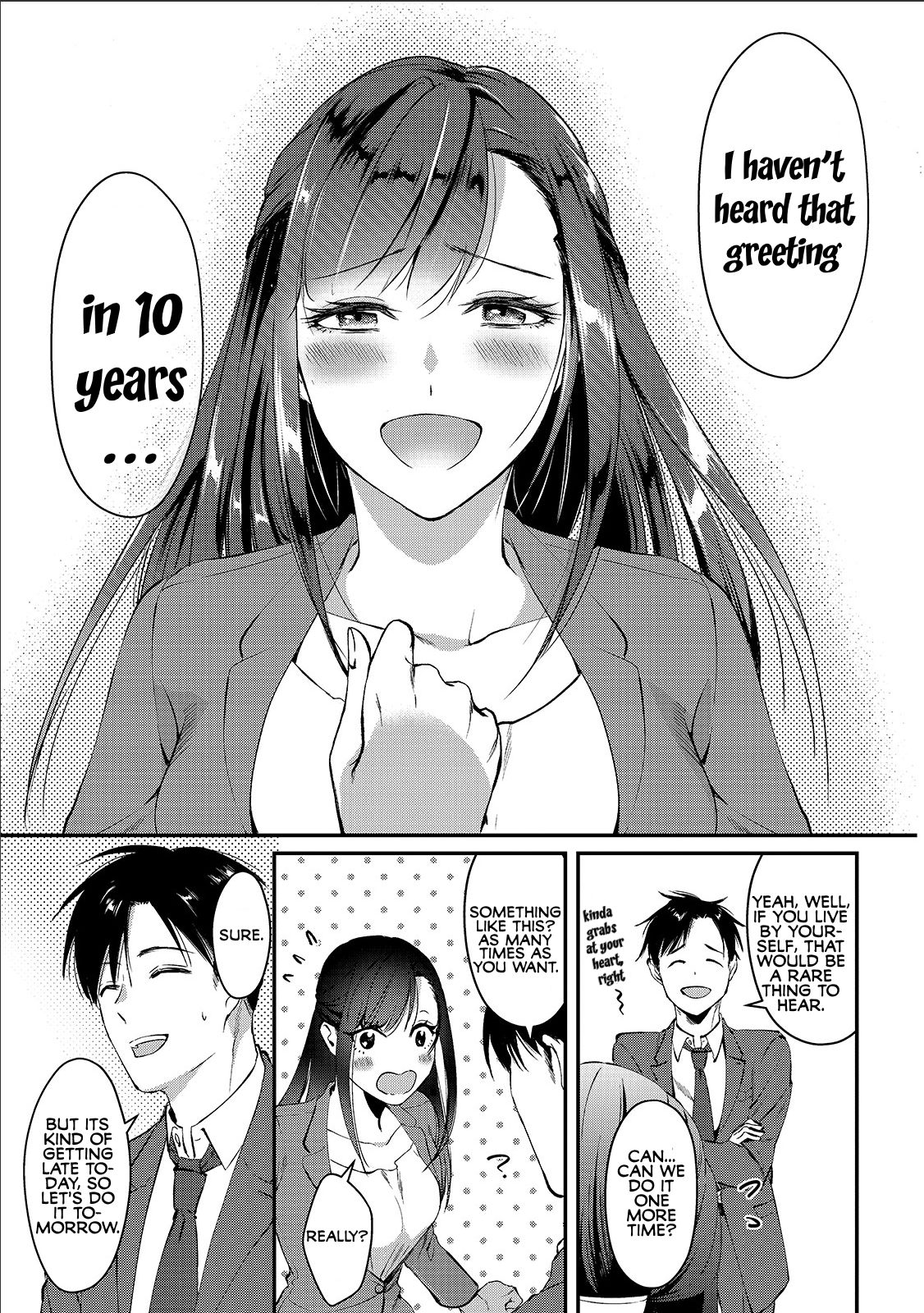 It's Fun Having a 300,000 Yen a Month Job Welcoming Home an Onee-san Who Doesn't Find Meaning in a Job That Pays Her 500,000 Yen a Month chapter 1 page 18