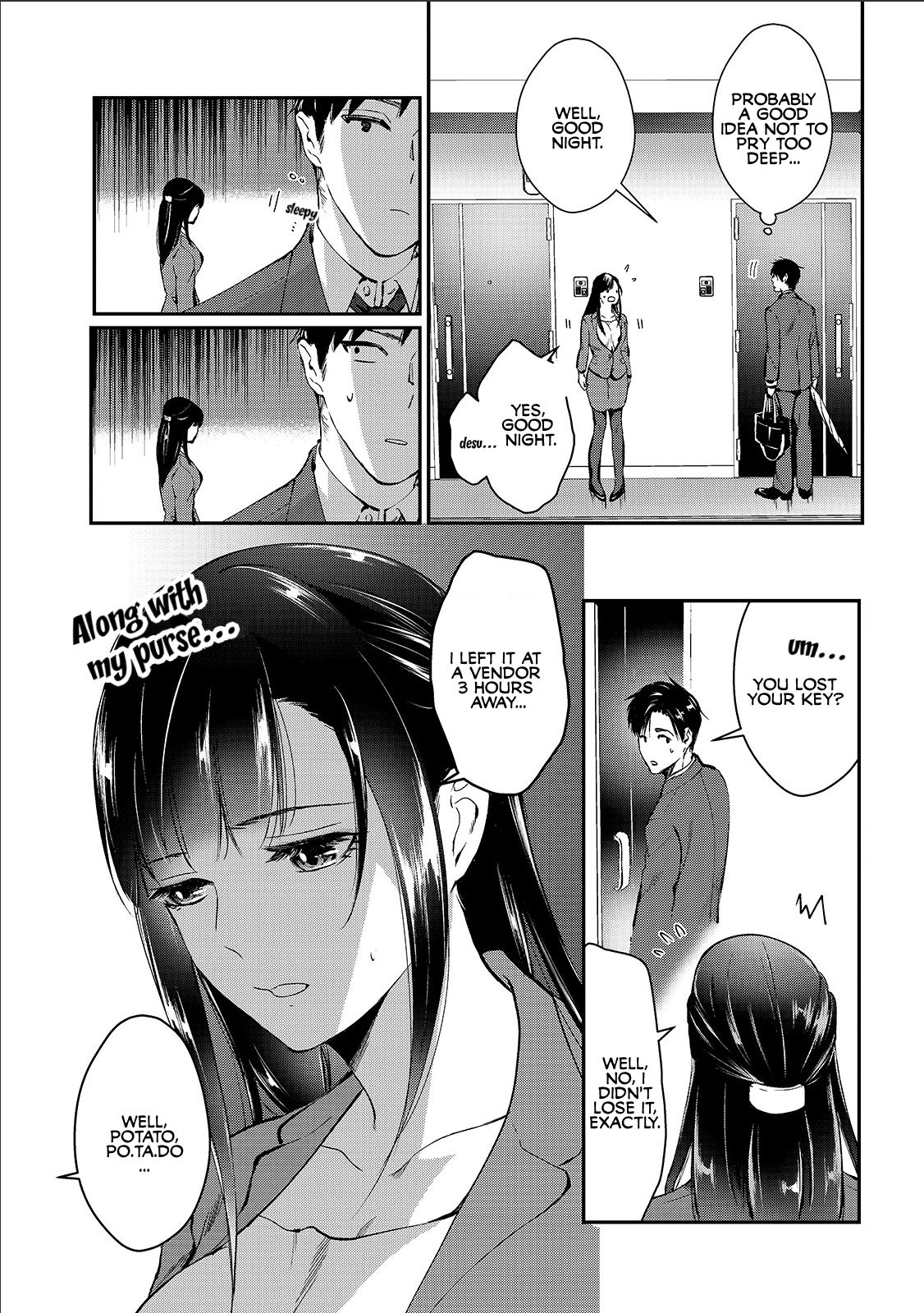 It's Fun Having a 300,000 Yen a Month Job Welcoming Home an Onee-san Who Doesn't Find Meaning in a Job That Pays Her 500,000 Yen a Month chapter 1 page 6