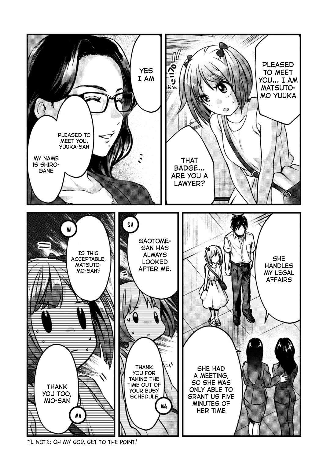 It's Fun Having a 300,000 Yen a Month Job Welcoming Home an Onee-san Who Doesn't Find Meaning in a Job That Pays Her 500,000 Yen a Month chapter 18 page 21