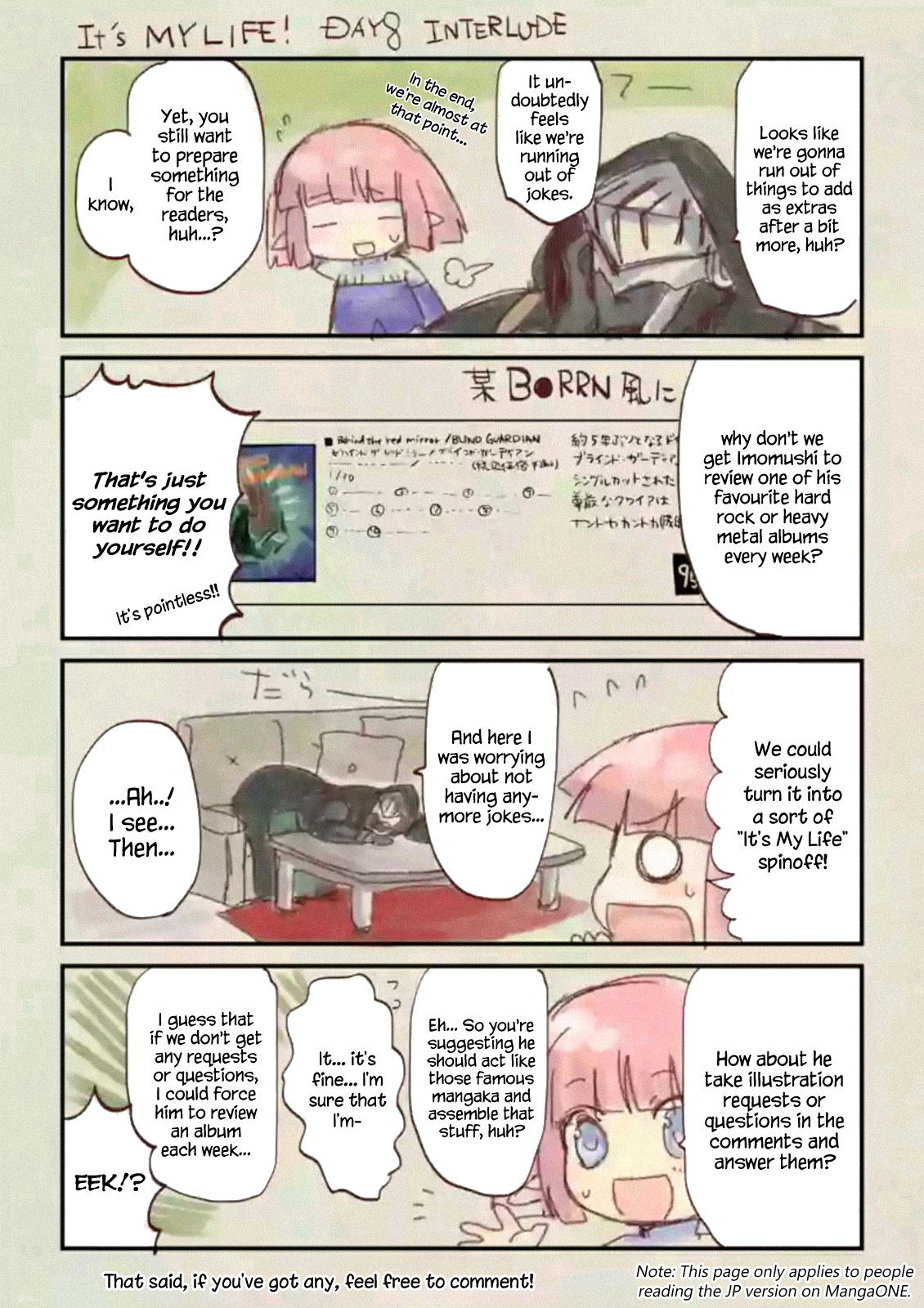Its My Life chapter 8.5 page 1