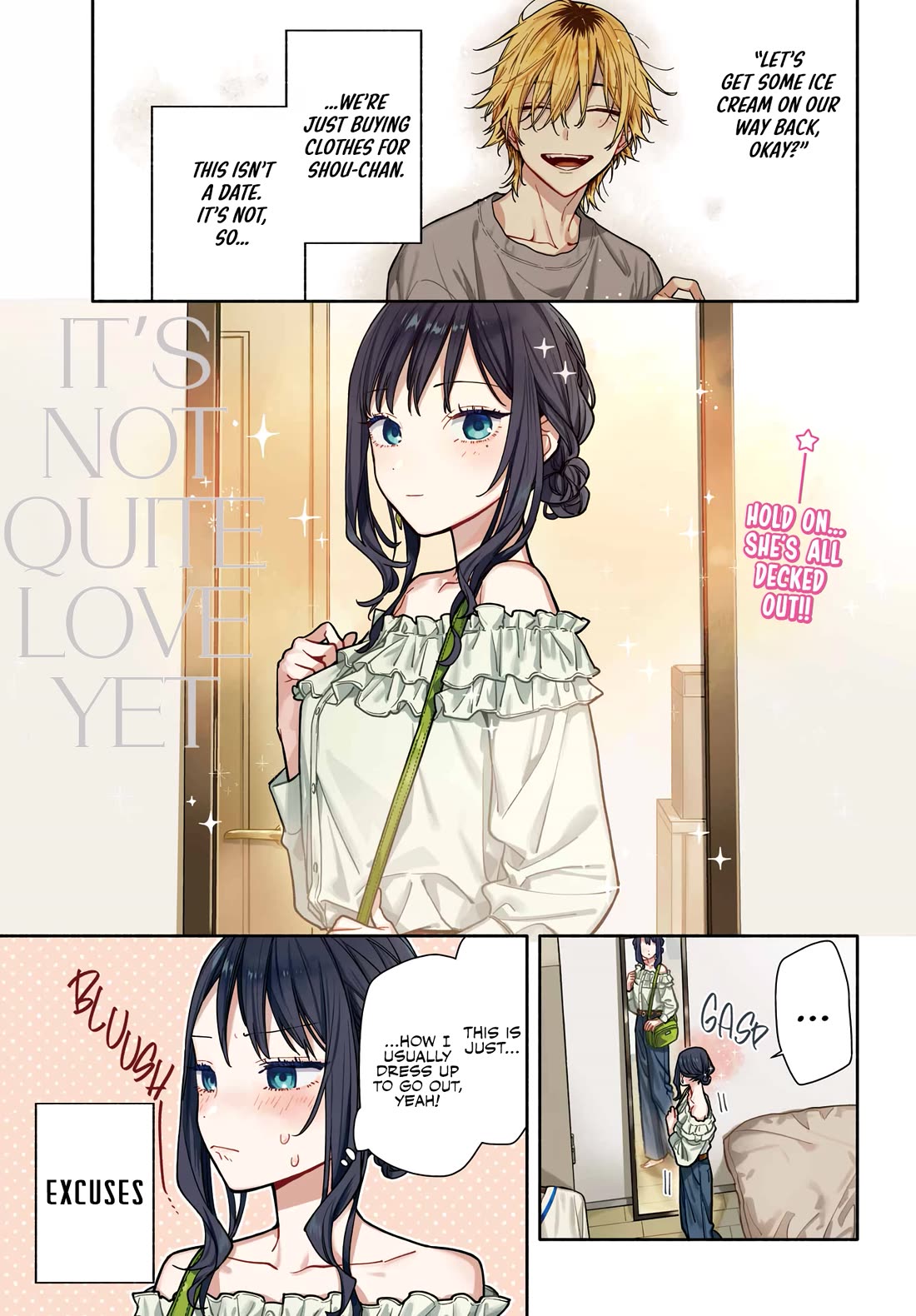 It’s Not Quite Love Yet, but… chapter 5 page 1