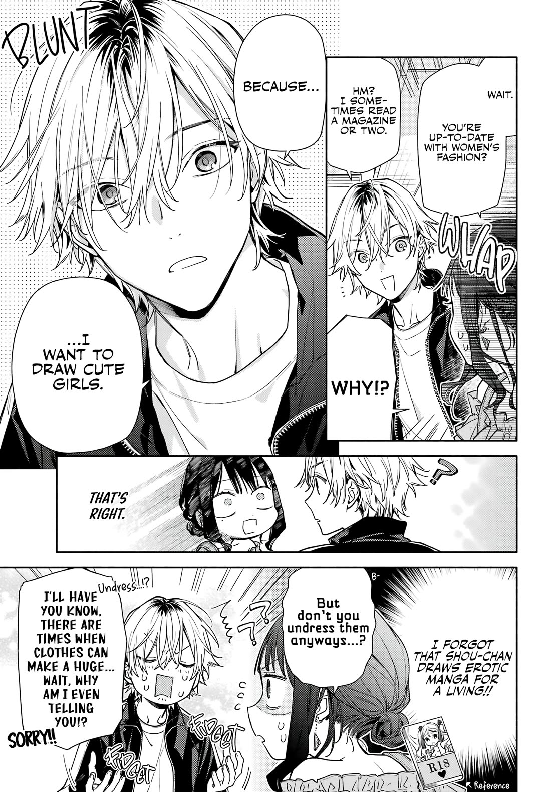 It’s Not Quite Love Yet, but… chapter 5 page 9