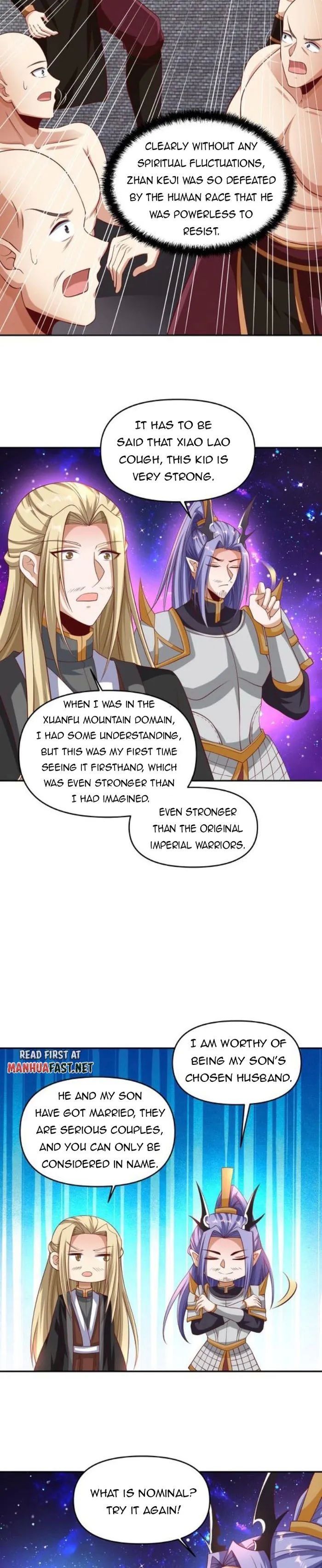 It's Over! Empress’ Husband Is Actually Invincible chapter 295 page 7