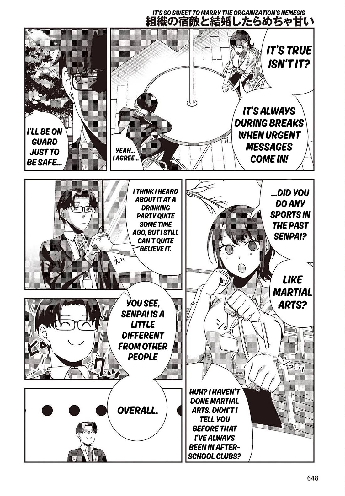 It's So Sweet When I Marry My Organization's Nemesis chapter 8.2 page 8
