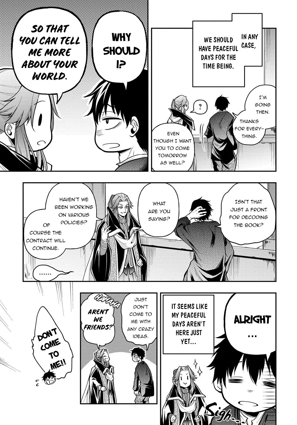 It's Sudden, but I came to Another World! But i hope to live Safely chapter 21 page 21