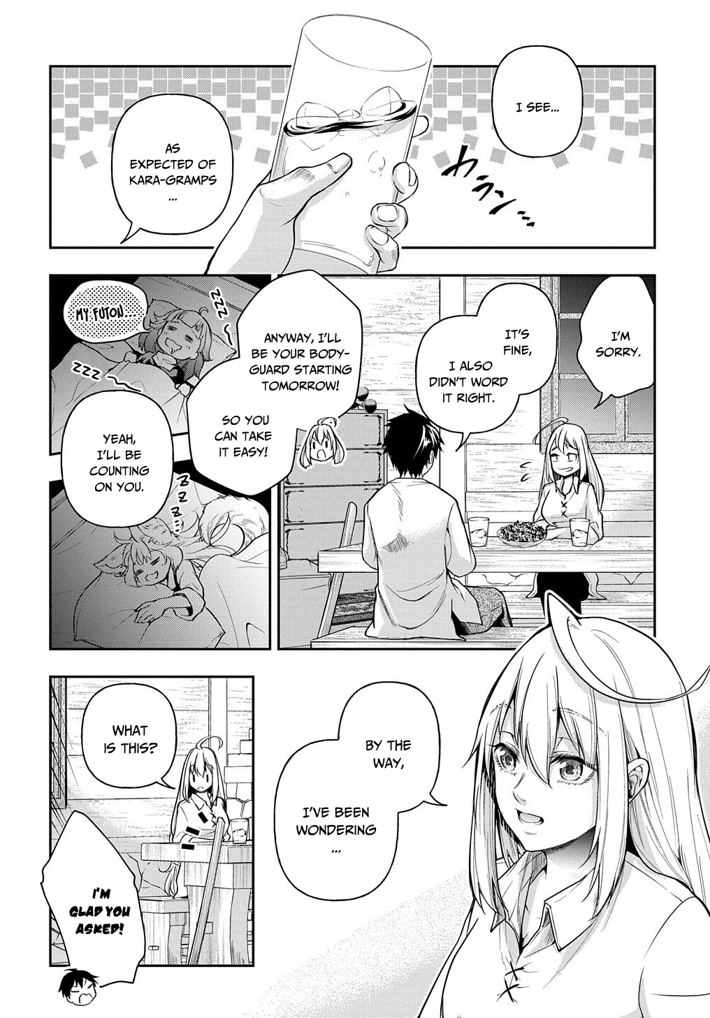 It's Sudden, but I came to Another World! But i hope to live Safely chapter 23 page 24