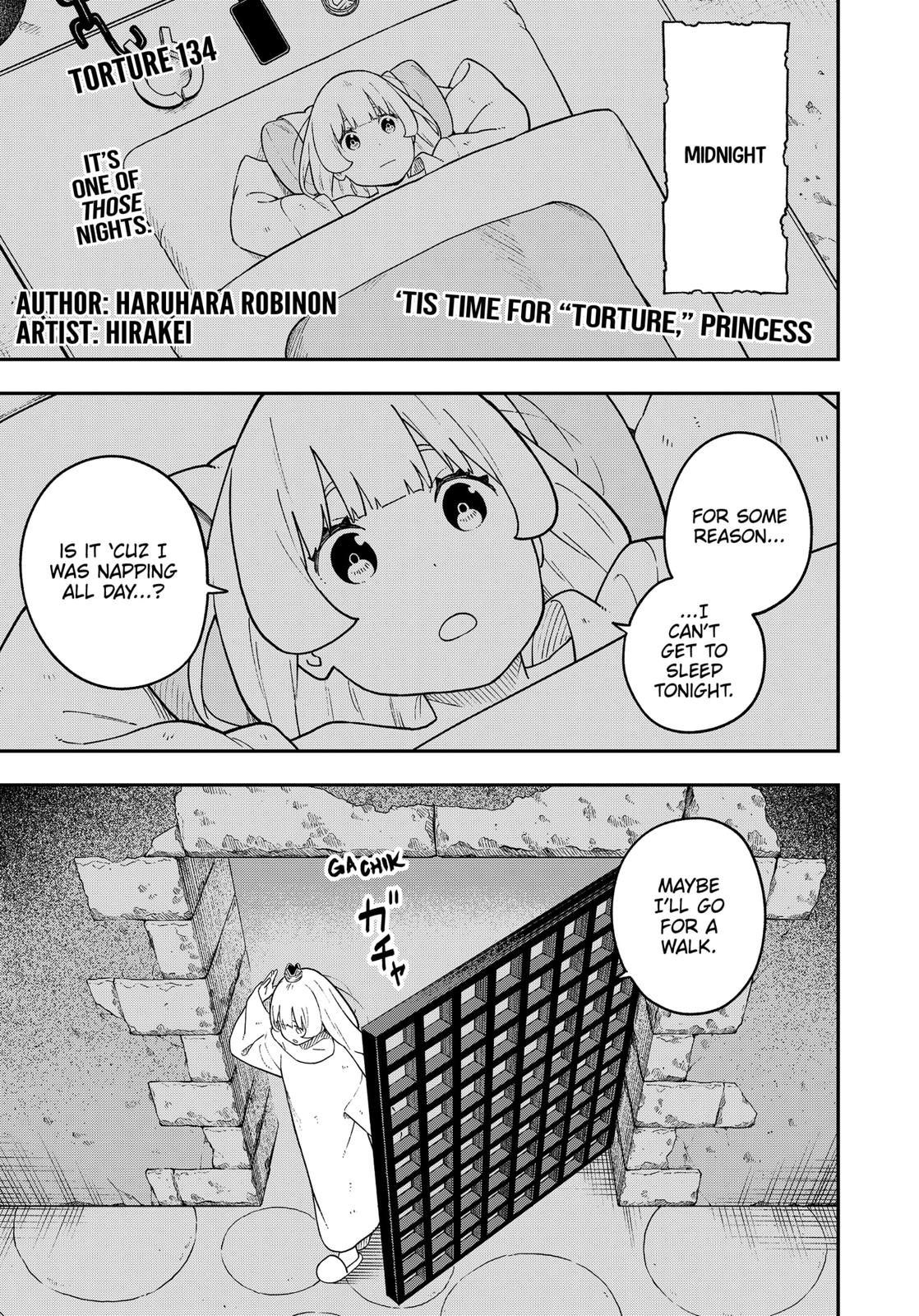 It's Time for "Interrogation", Princess! chapter 134 page 1