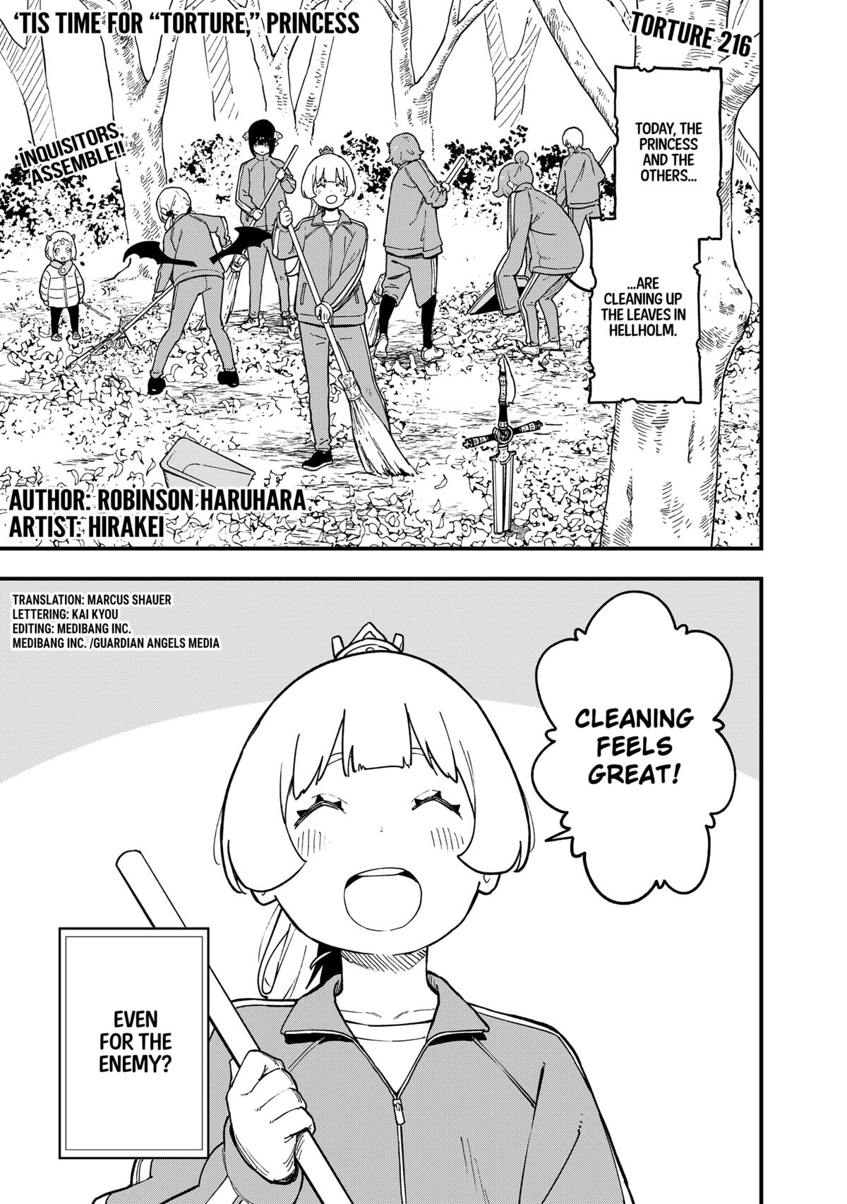 It's Time for "Interrogation", Princess! chapter 216 page 1