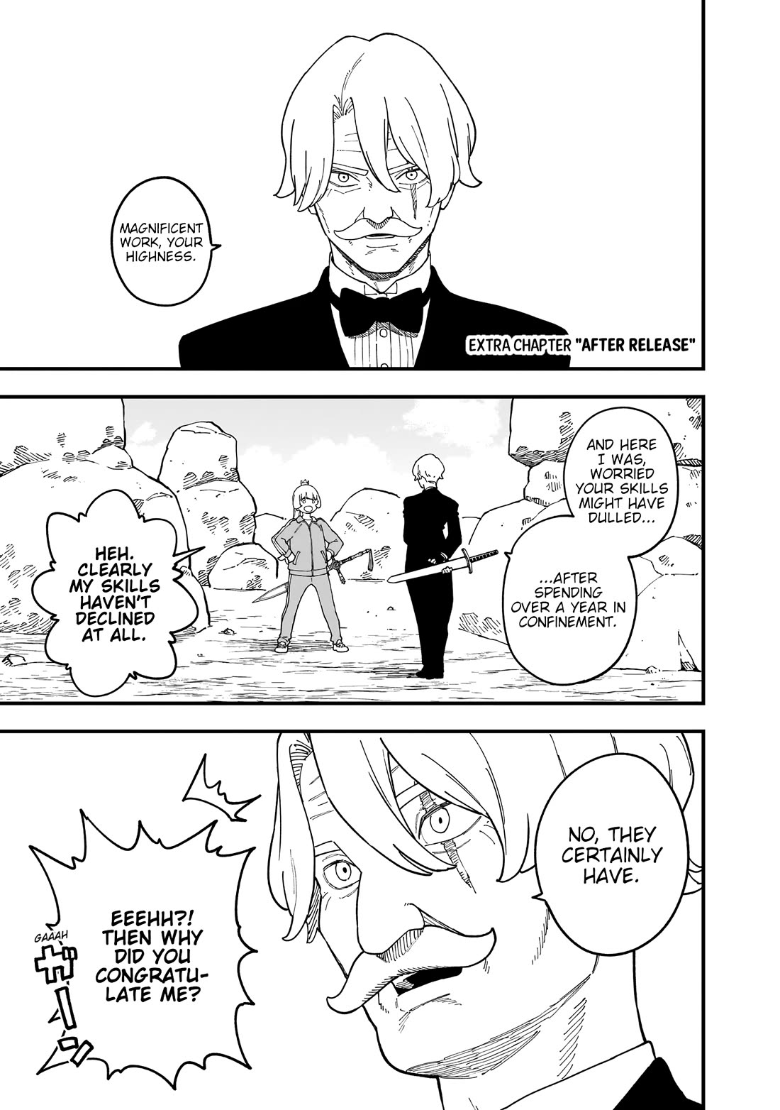 It's Time for "Interrogation", Princess! chapter 282.5 page 1