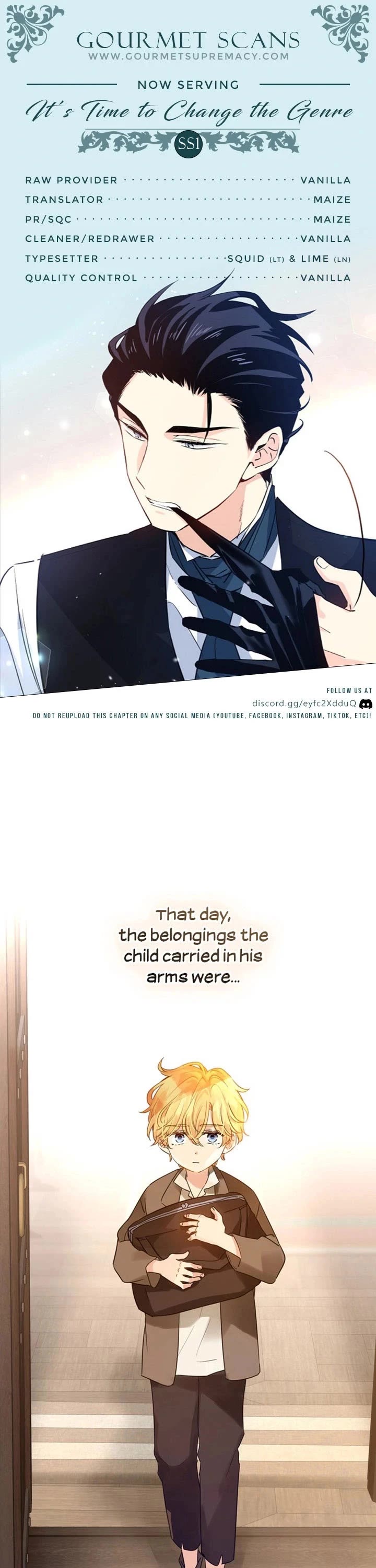 It’s Time to Change the Genre chapter 120 page 1