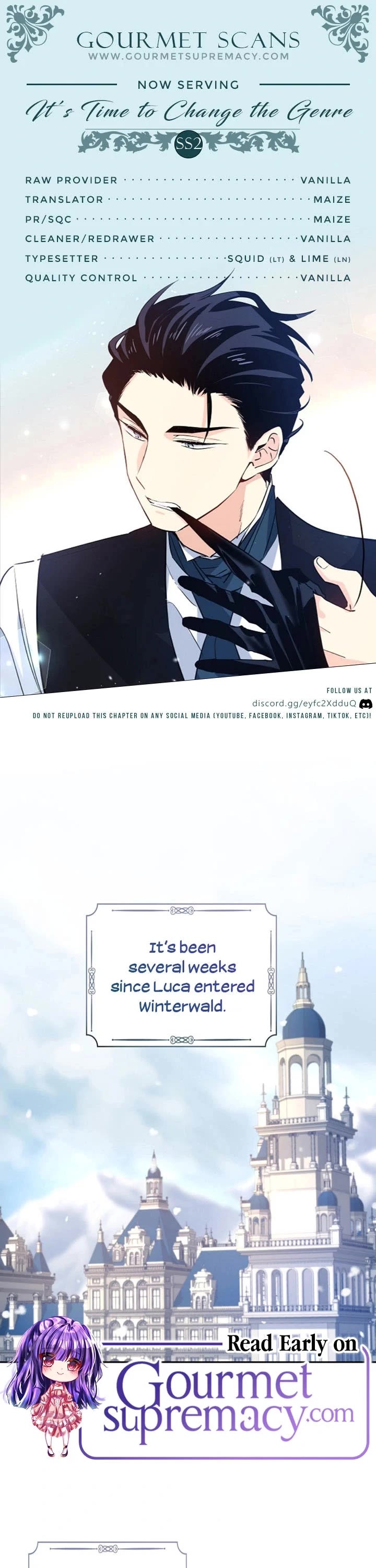 It’s Time to Change the Genre chapter 121 page 1