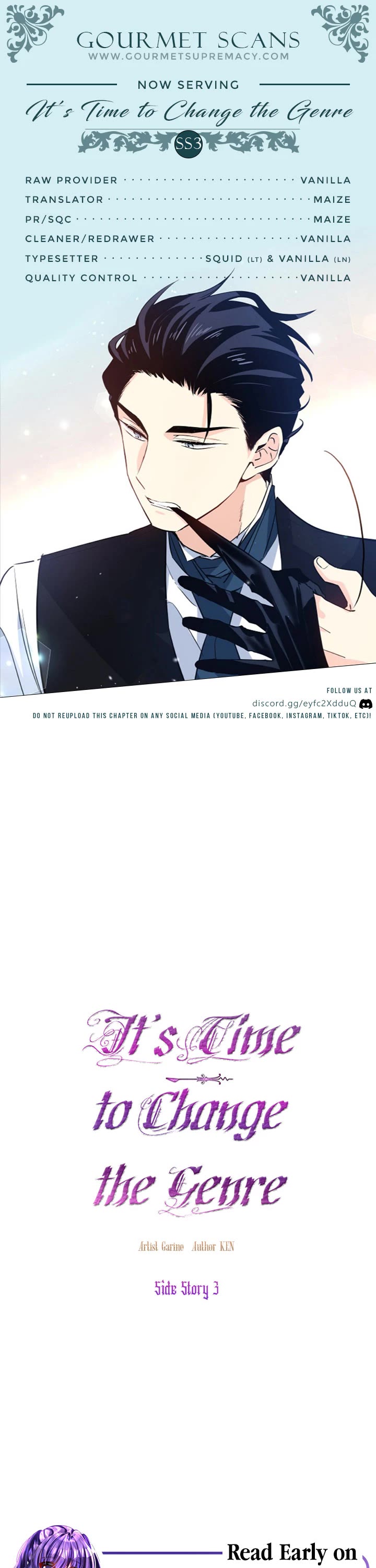 It’s Time to Change the Genre chapter 122 page 1