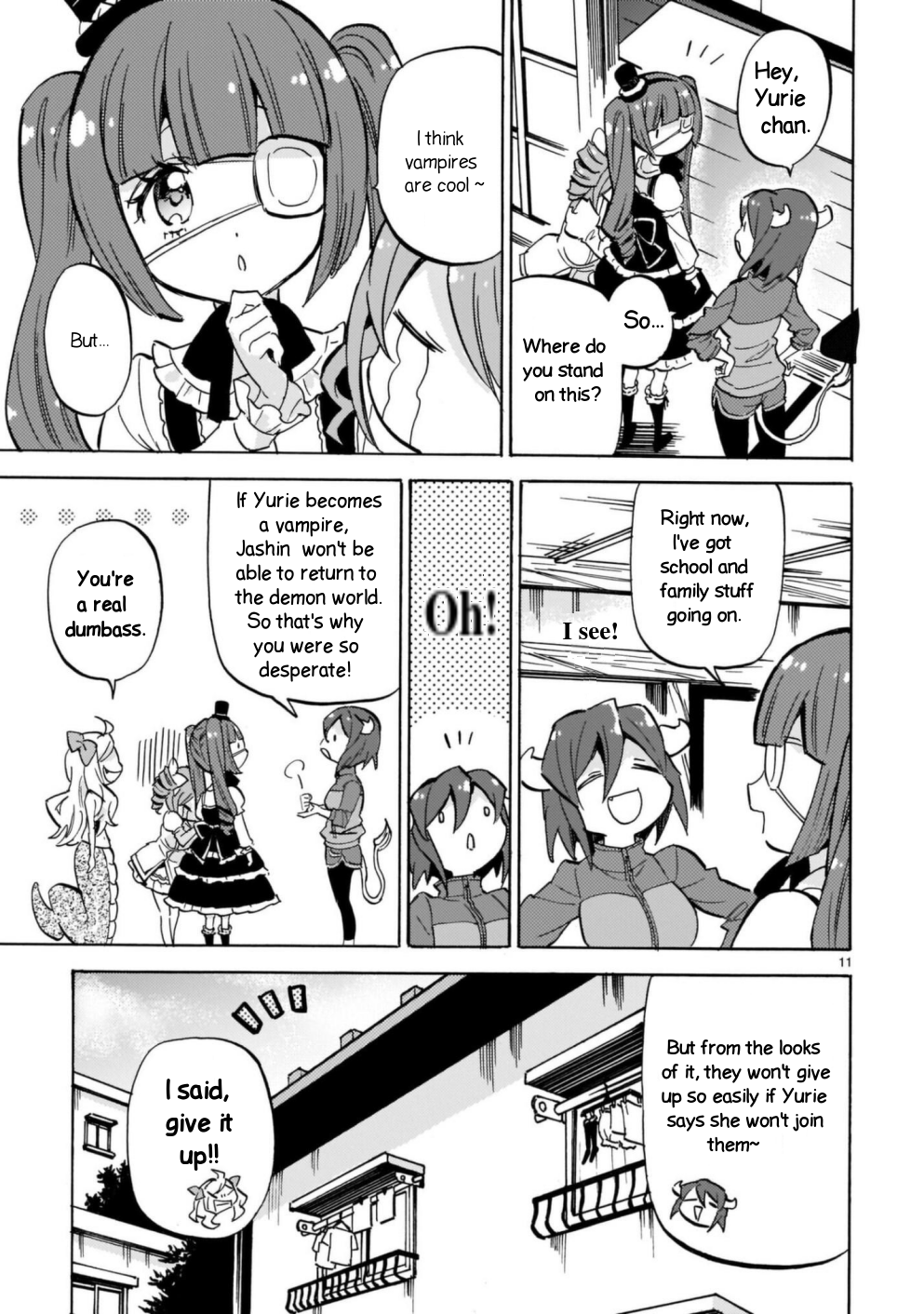 Jashin-chan Dropkick chapter 198 page 11