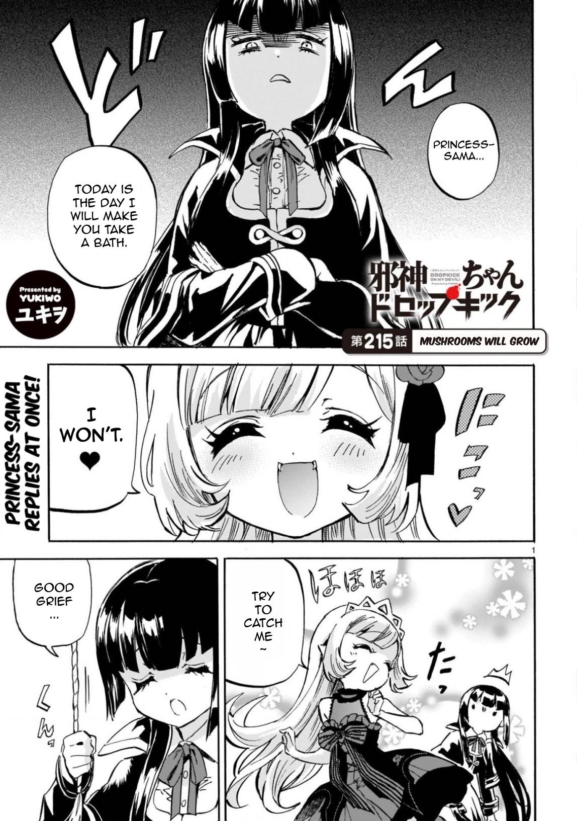 Jashin-chan Dropkick chapter 215 page 1