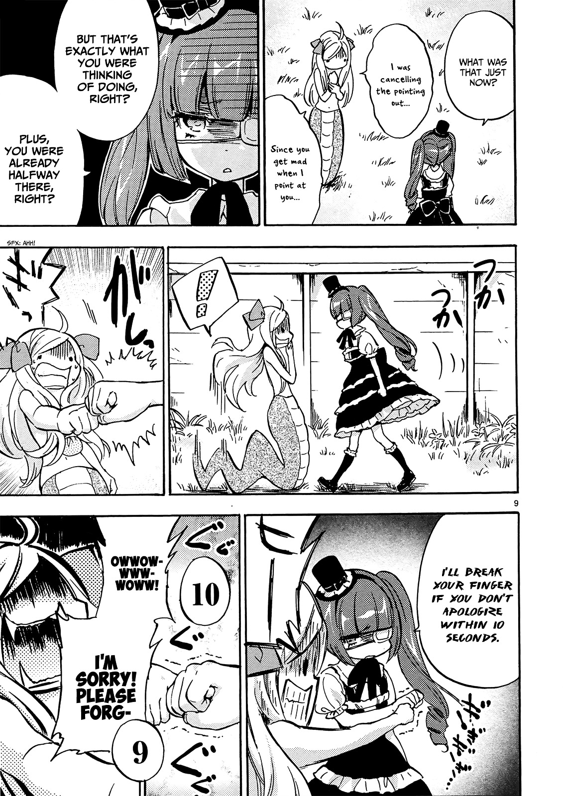 Jashin-chan Dropkick chapter 31 page 9