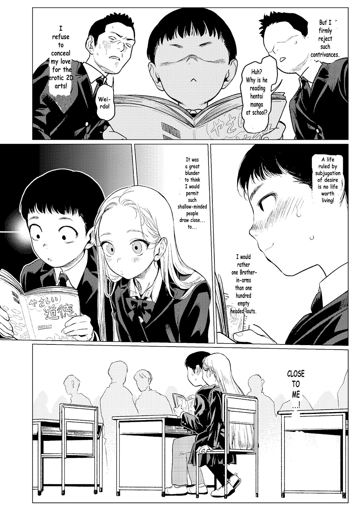 JC Sasha and Her Otaku Classmate chapter 1 page 2