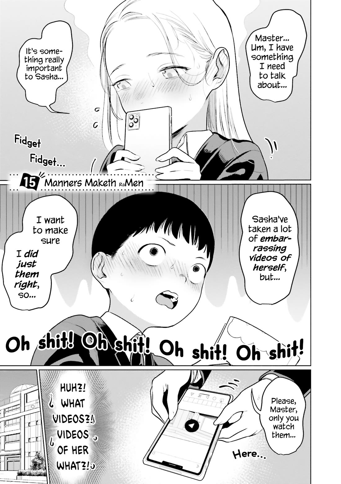 JC Sasha and Her Otaku Classmate chapter 15 page 1